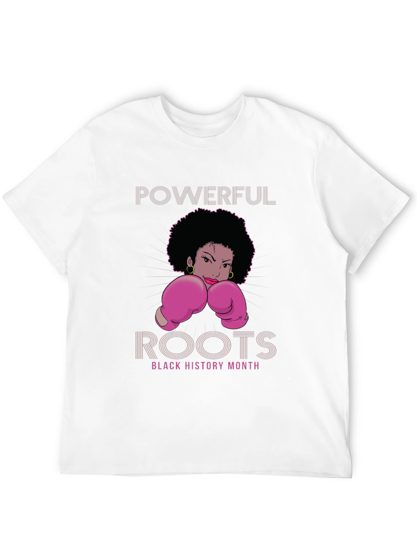 Powerful Roots Black History Month T-Shirt