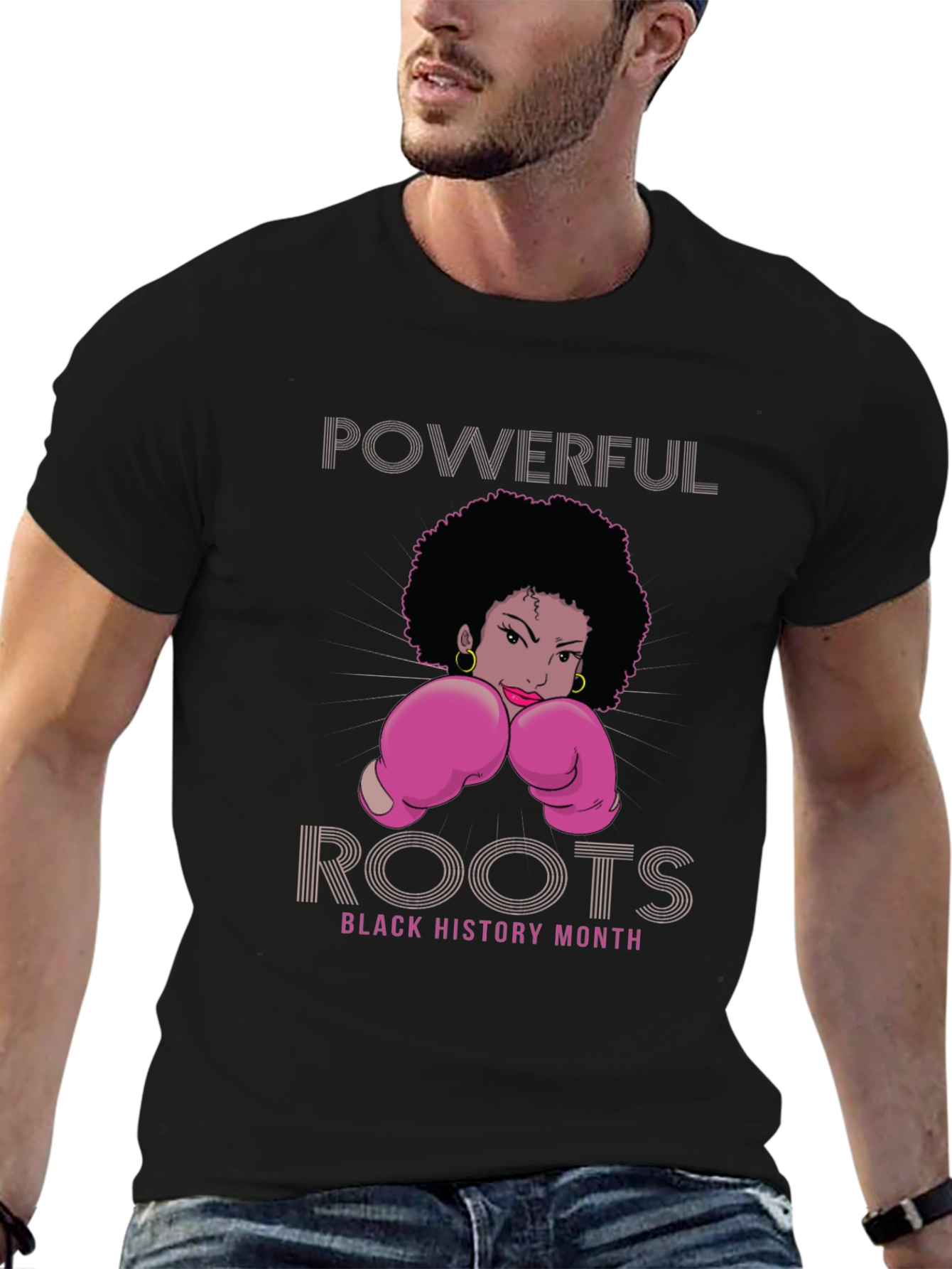 Powerful Roots Black History Month T-Shirt