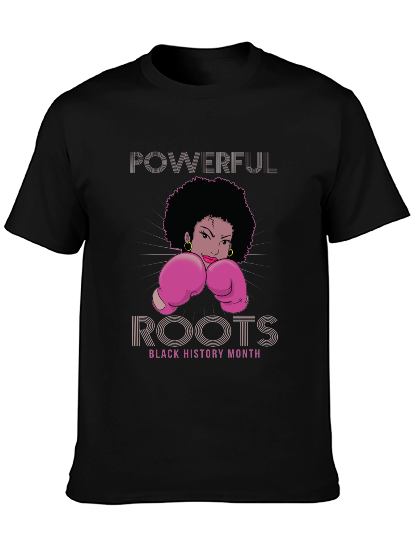 Powerful Roots Black History Month T-Shirt