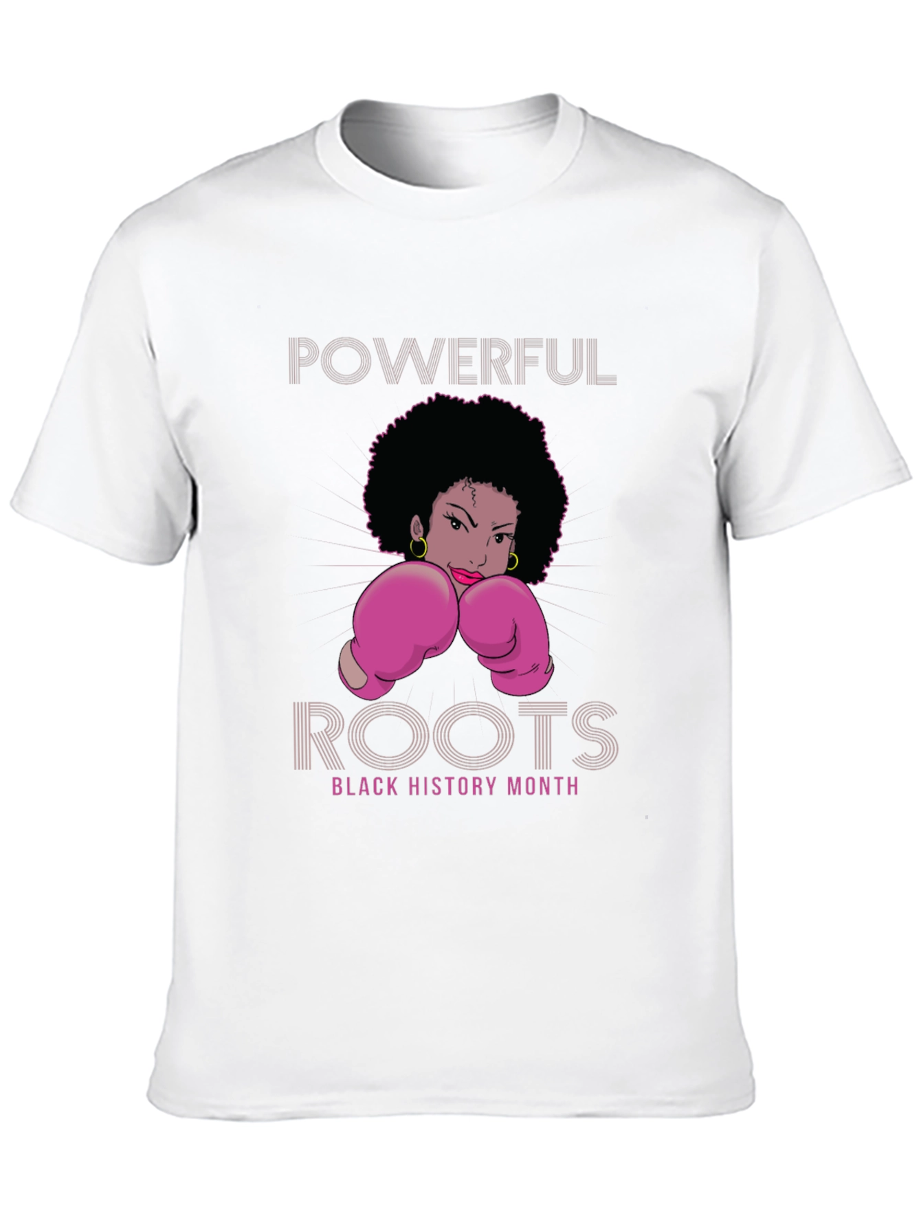 Powerful Roots Black History Month T-Shirt