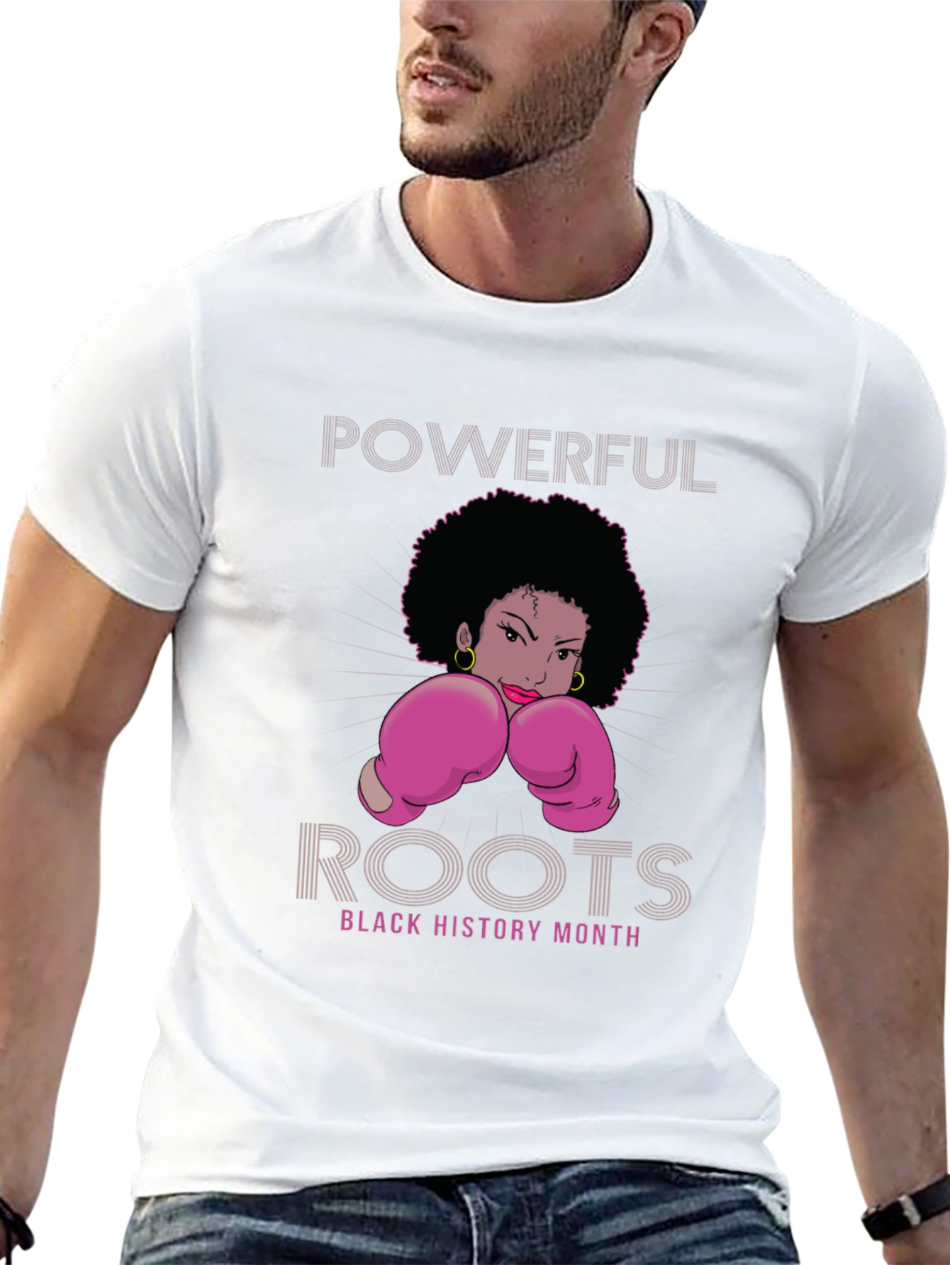 Powerful Roots Black History Month T-Shirt