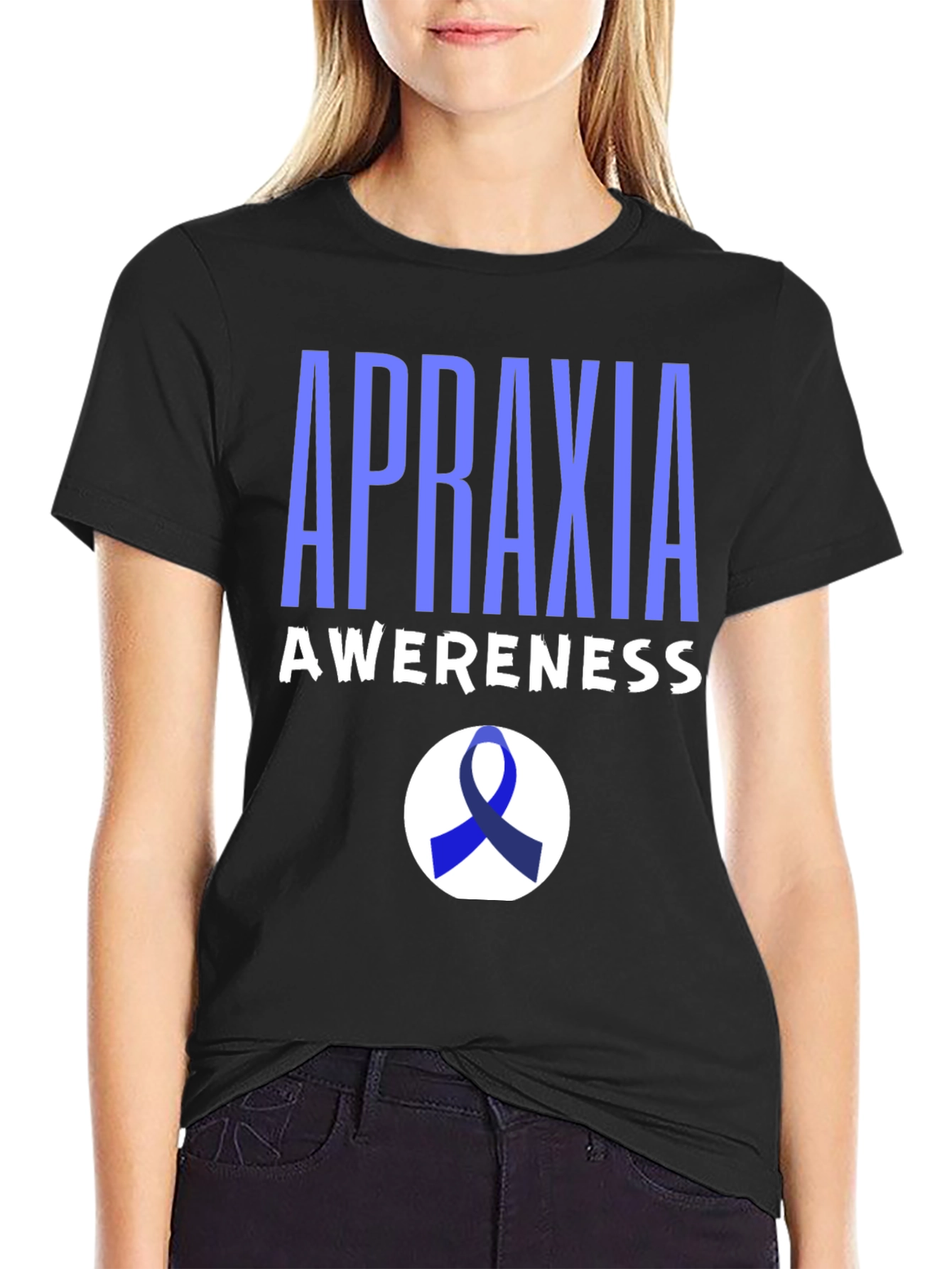 Apraxia Awareness Ribbon T-Shirt