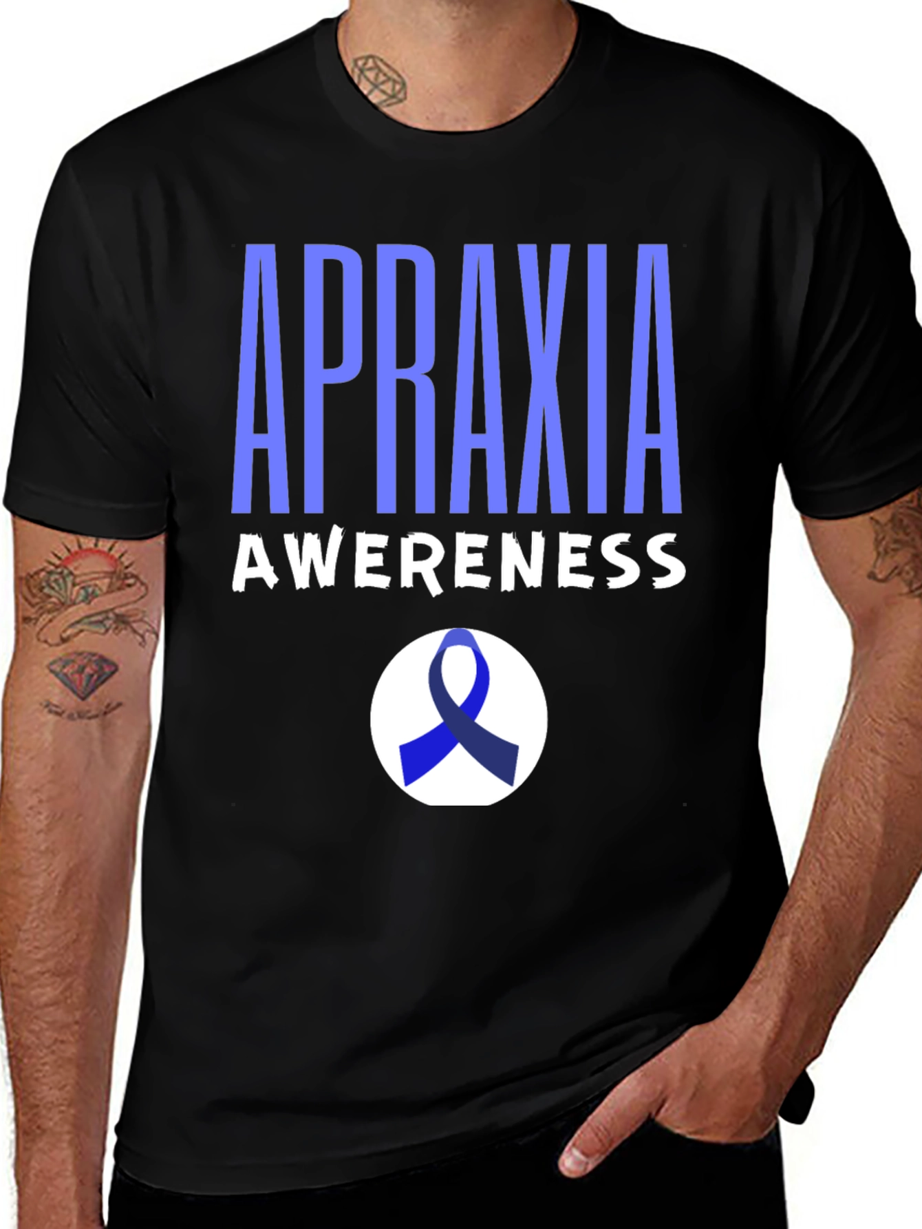 Apraxia Awareness Ribbon T-Shirt