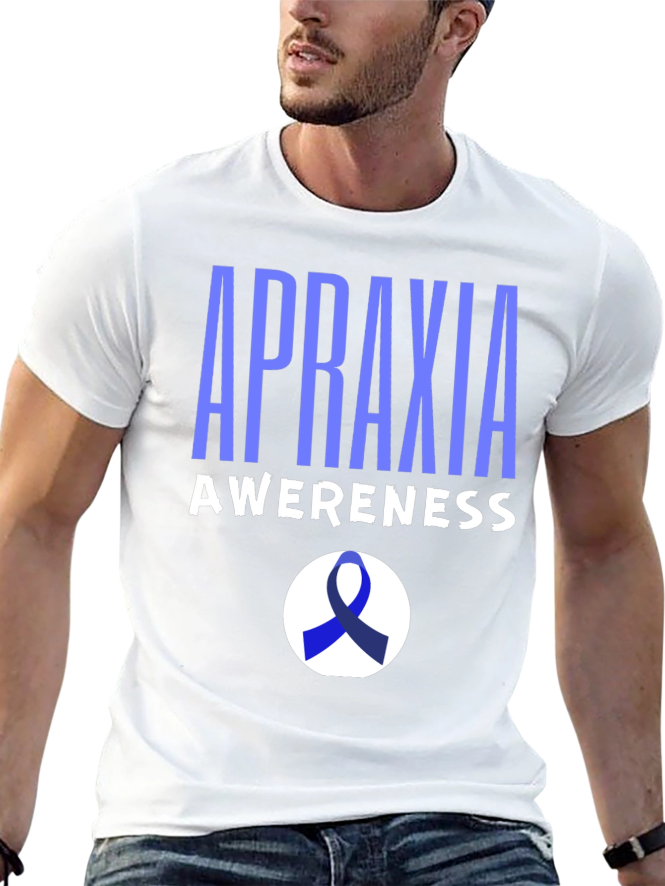 Apraxia Awareness Ribbon T-Shirt