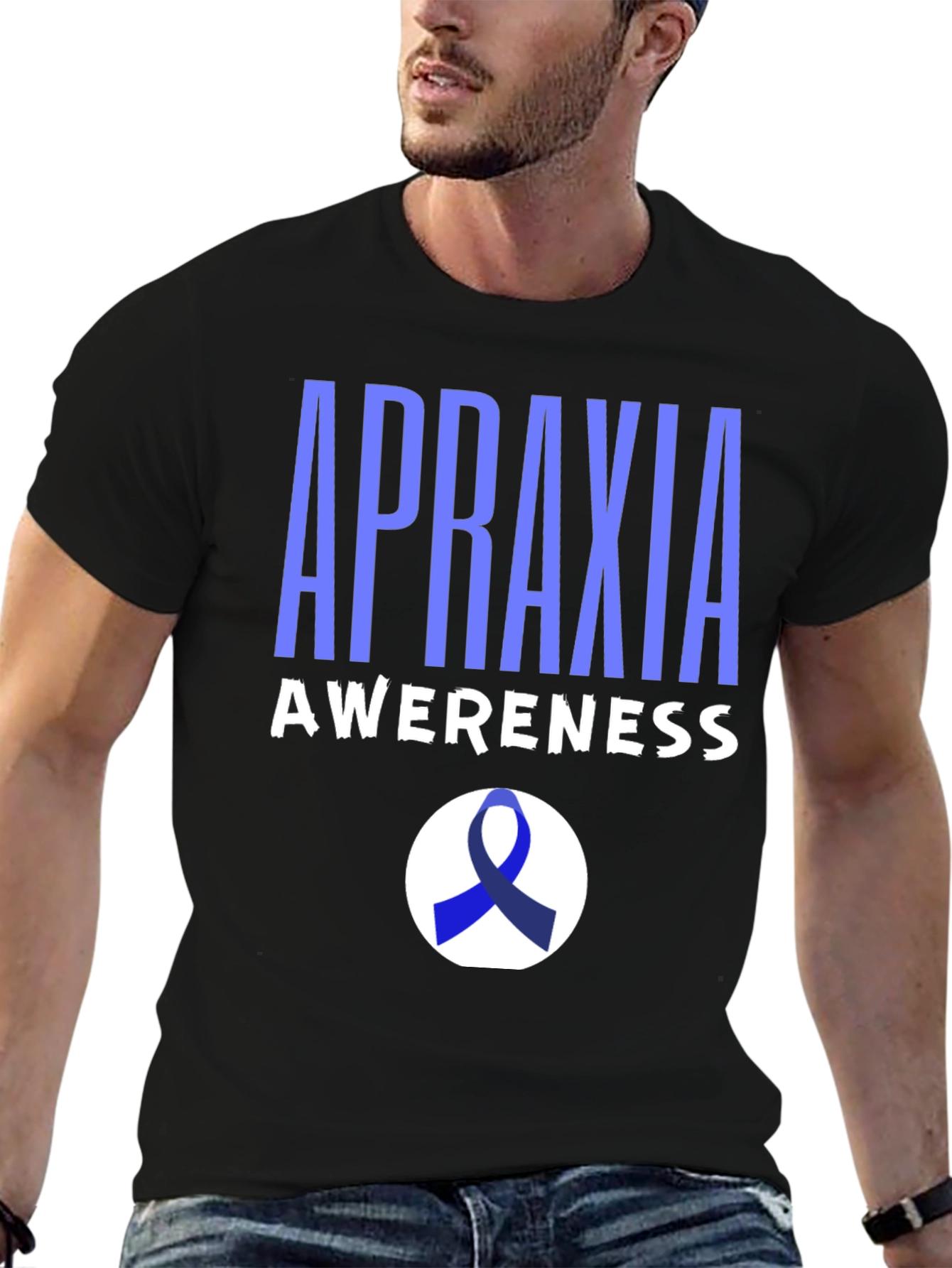 Apraxia Awareness Ribbon T-Shirt