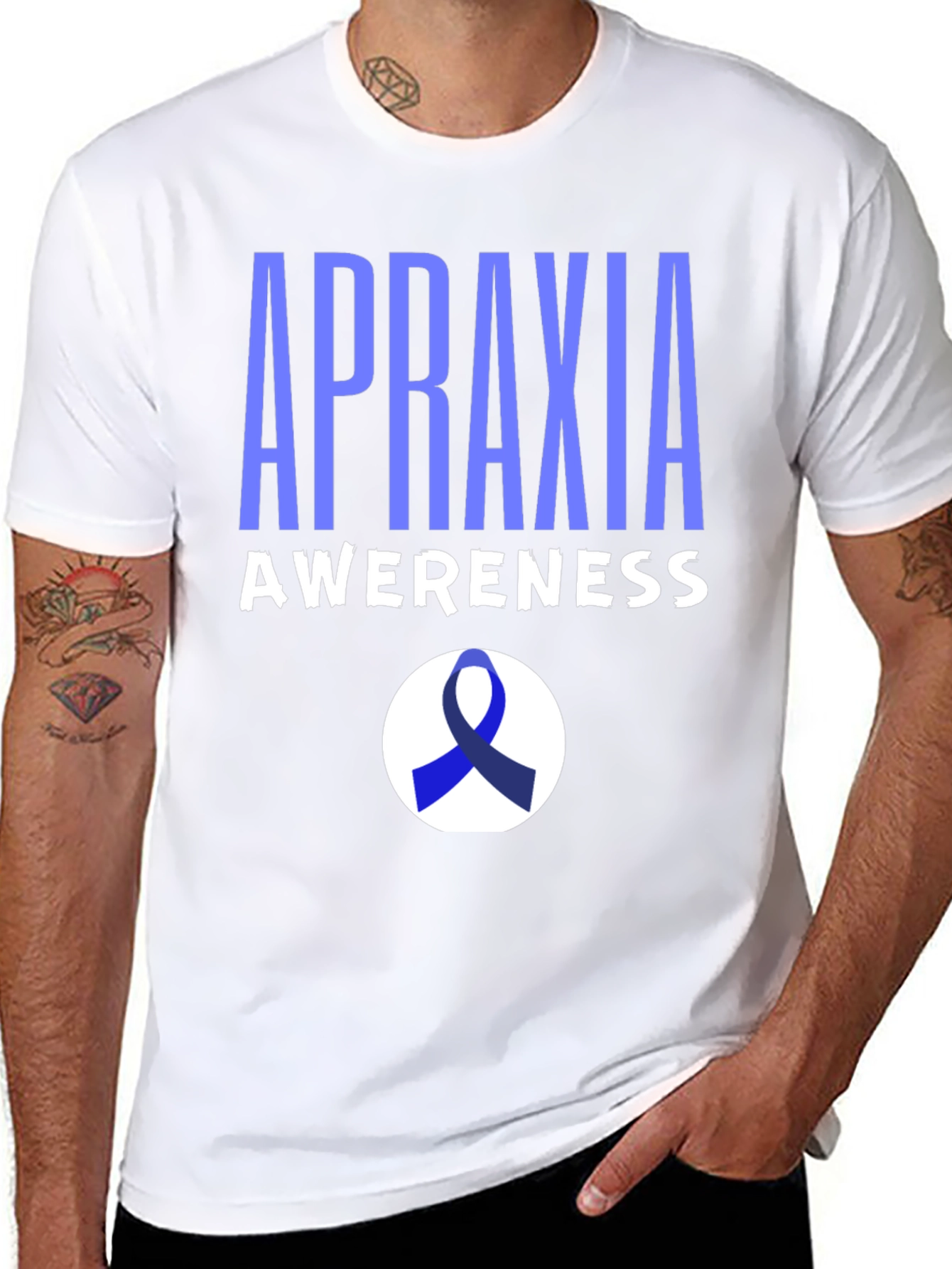 Apraxia Awareness Ribbon T-Shirt
