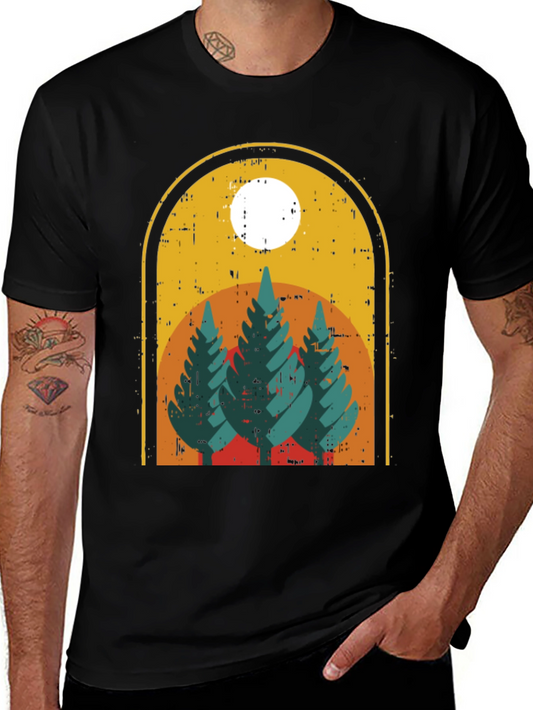 Vintage Forest T-Shirt - Nature Graphic Tee