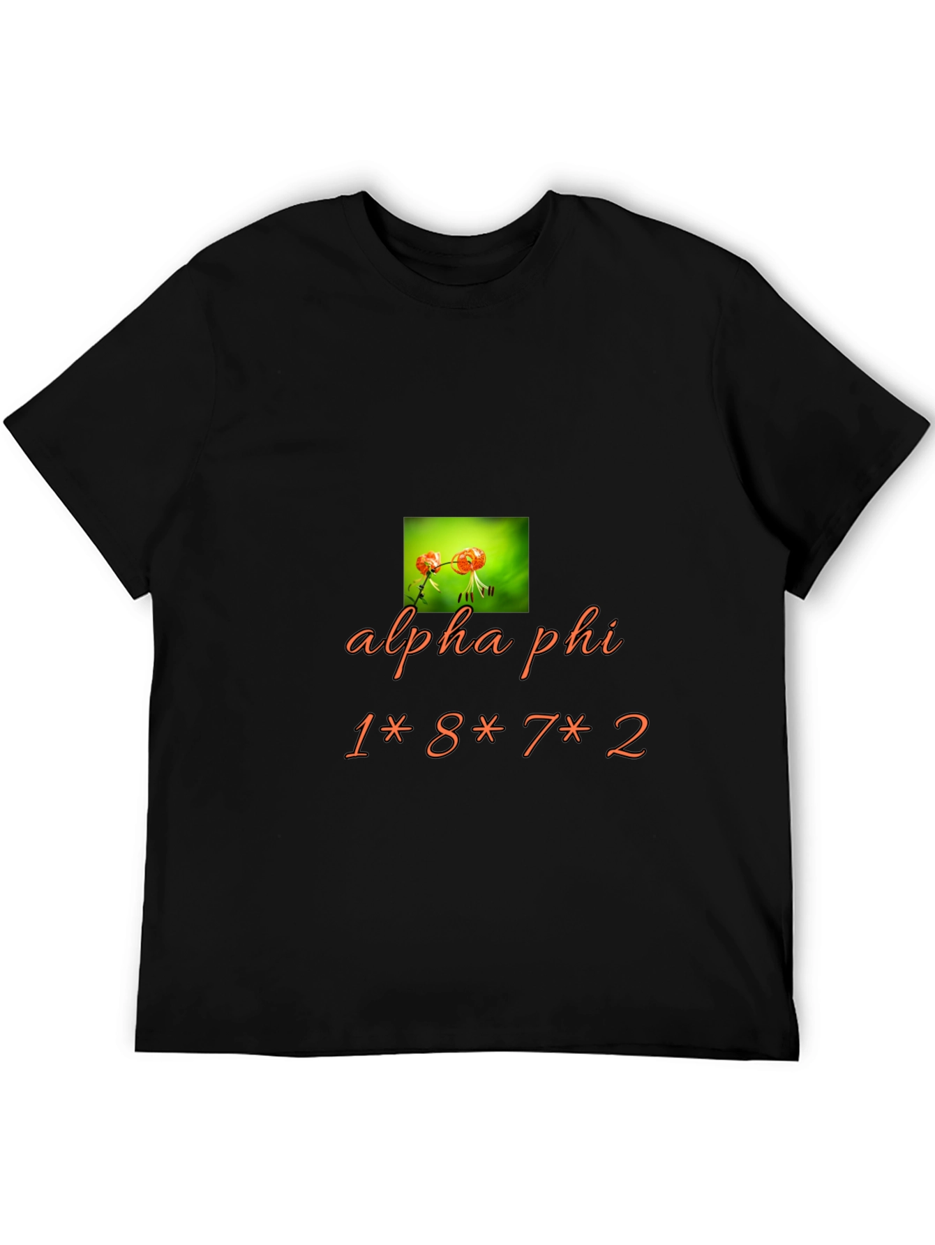 Alpha Phi Graphic Print Tee