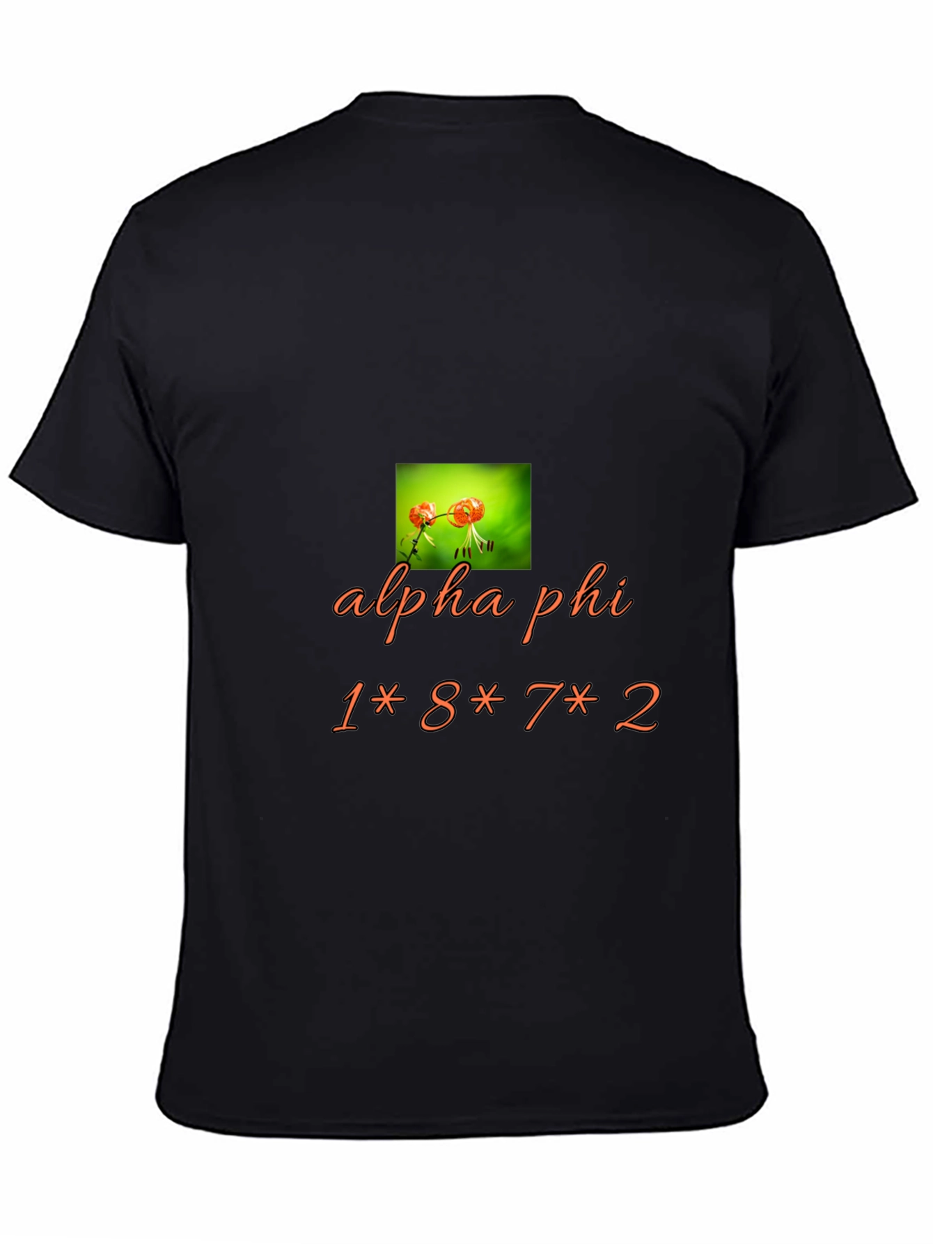 Alpha Phi Graphic Print Tee