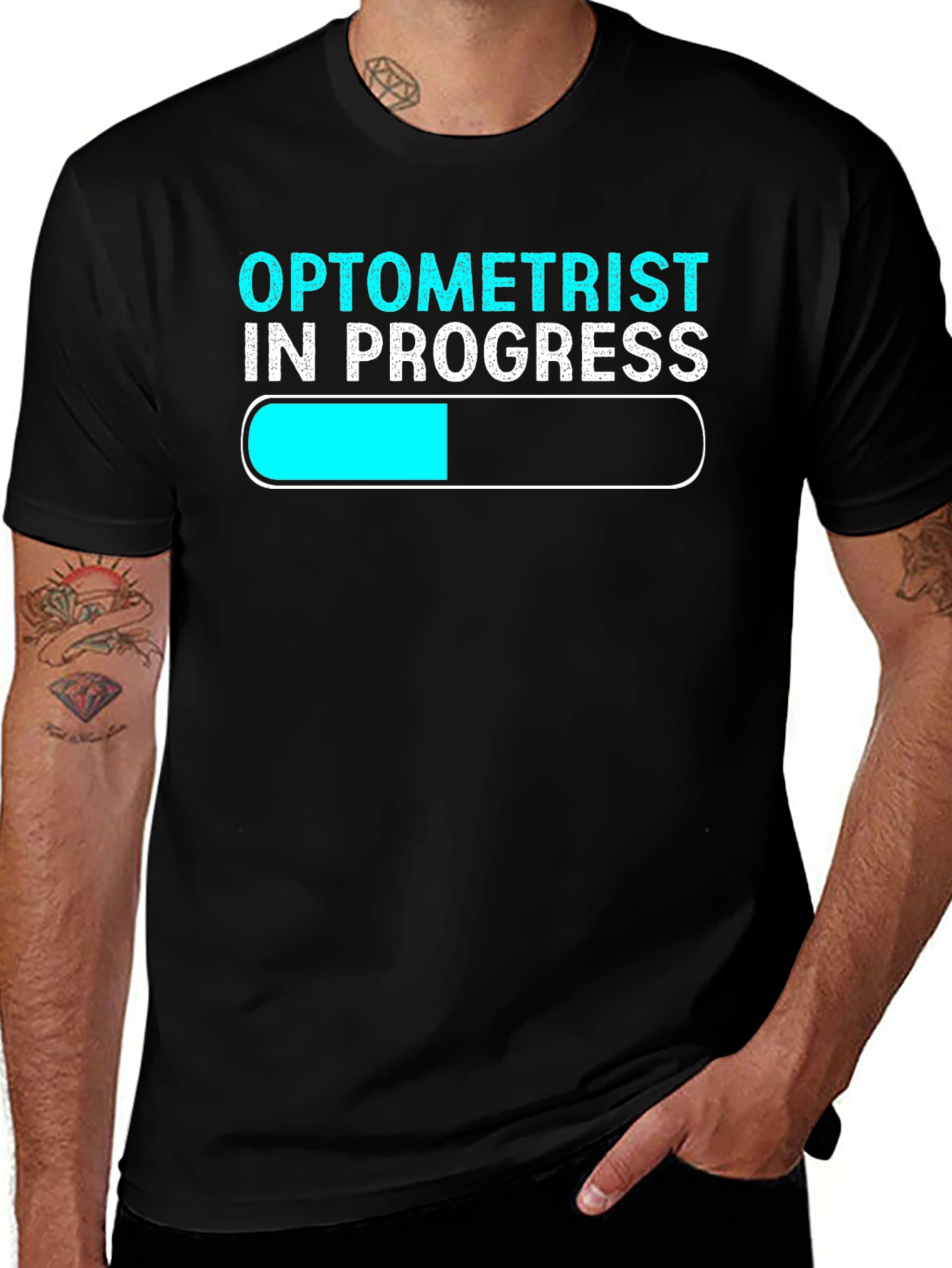 Optometrist In Progress T-Shirt - Study Humor Tee