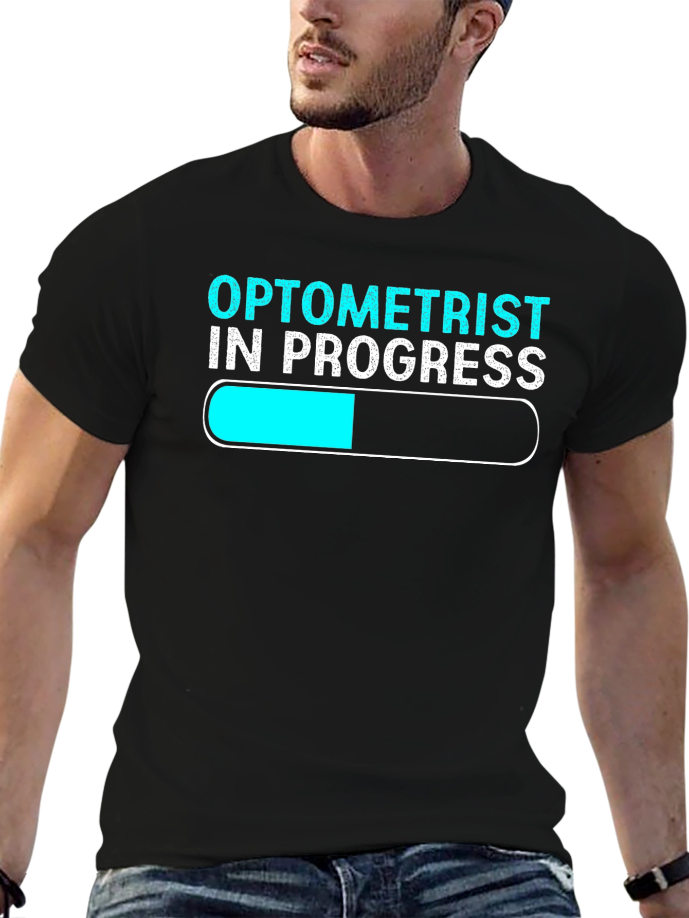 Optometrist In Progress T-Shirt - Study Humor Tee