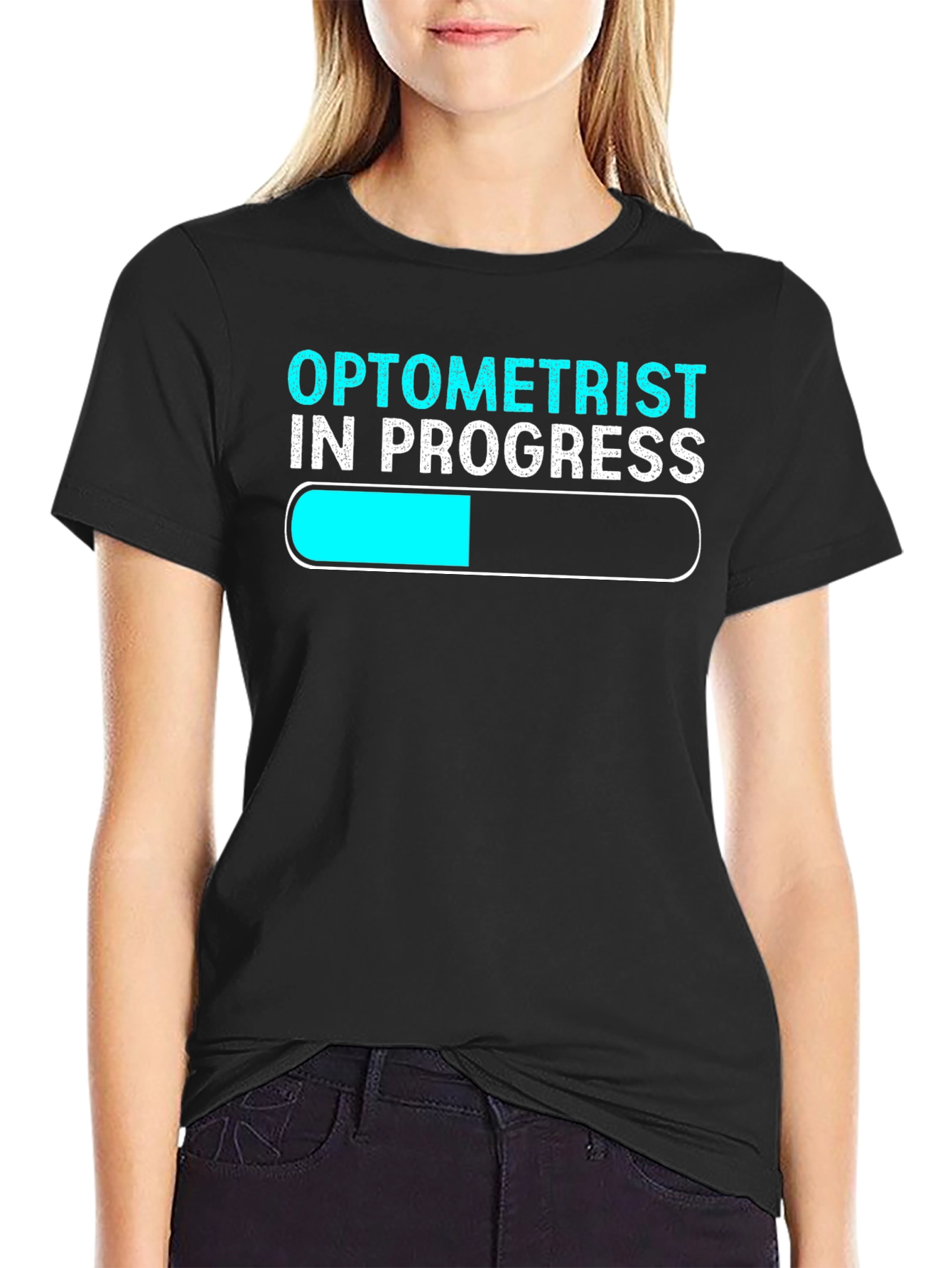 Optometrist In Progress T-Shirt - Study Humor Tee