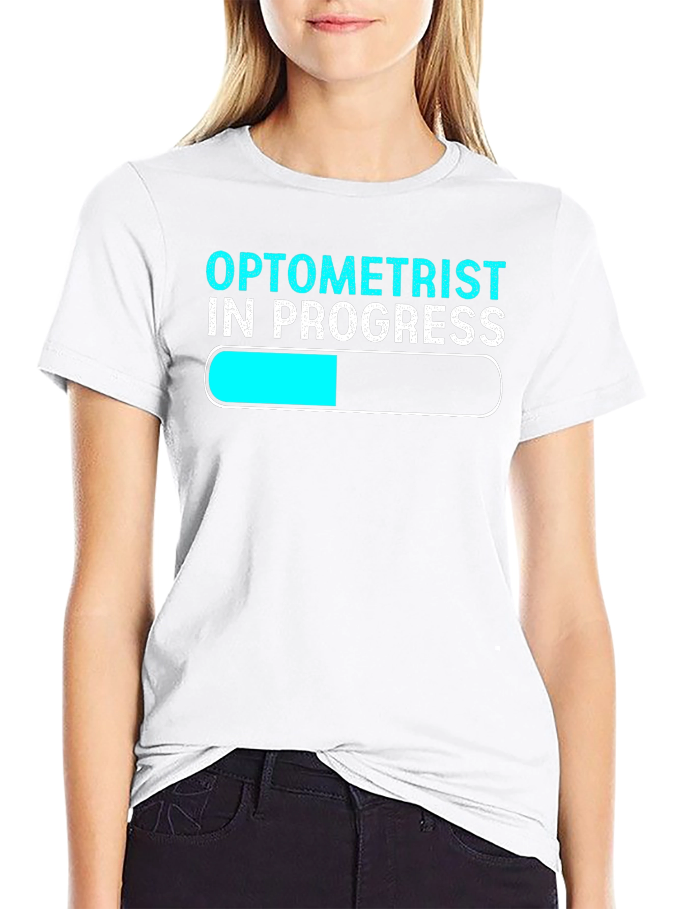 Optometrist In Progress T-Shirt - Study Humor Tee