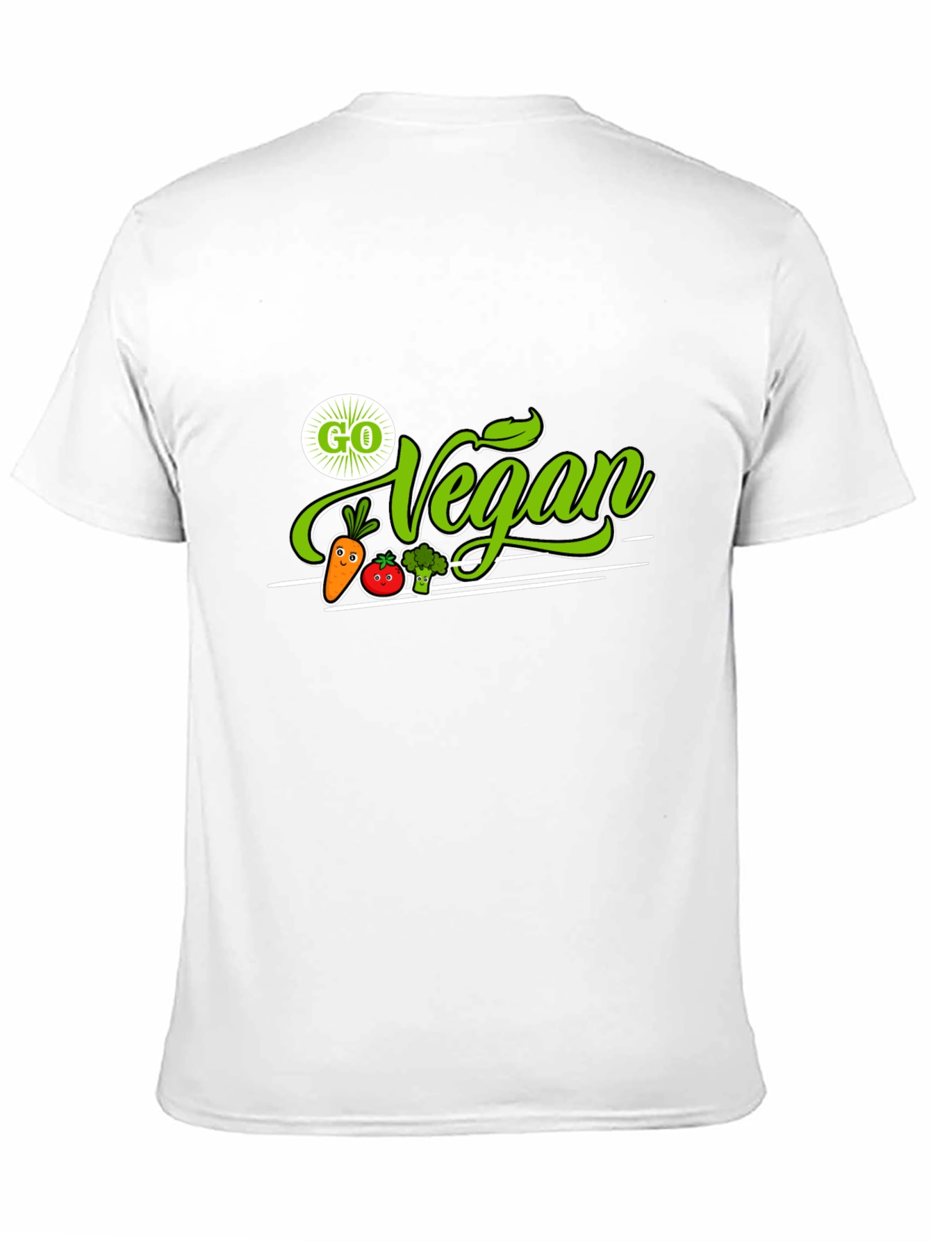 Go Vegan T-Shirt - Plant-Based Lifestyle Tee