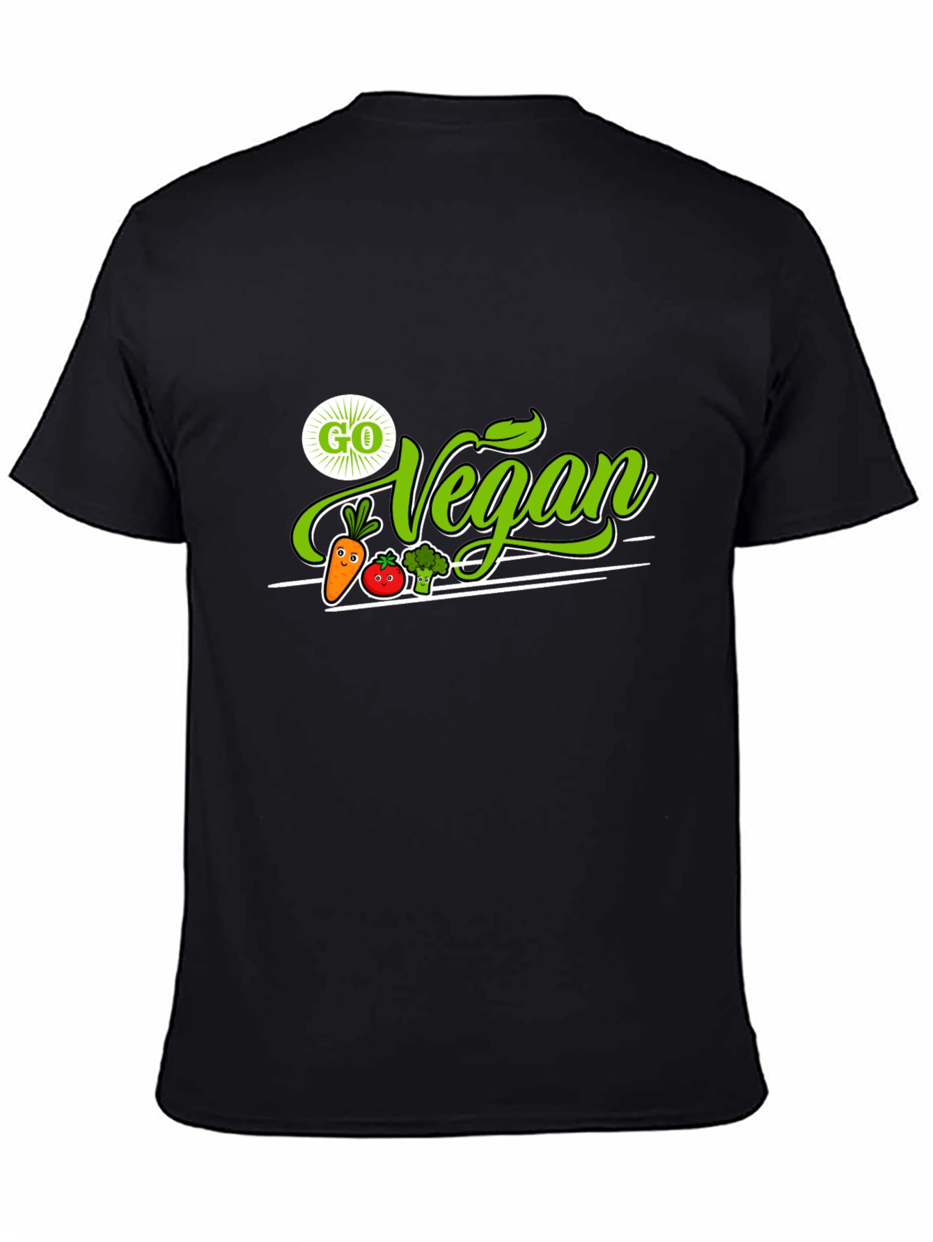 Go Vegan T-Shirt - Plant-Based Lifestyle Tee