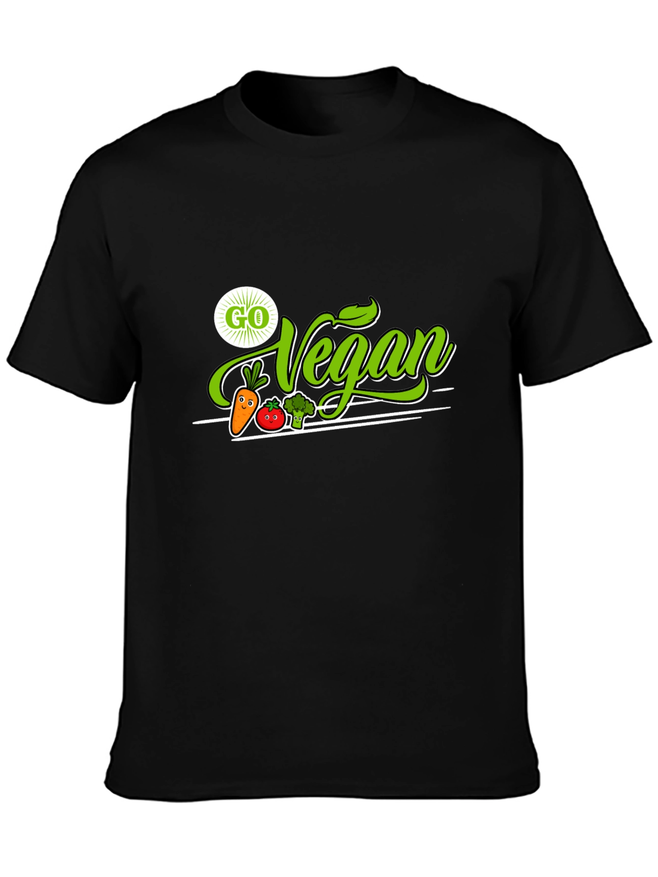 Go Vegan T-Shirt - Plant-Based Lifestyle Tee