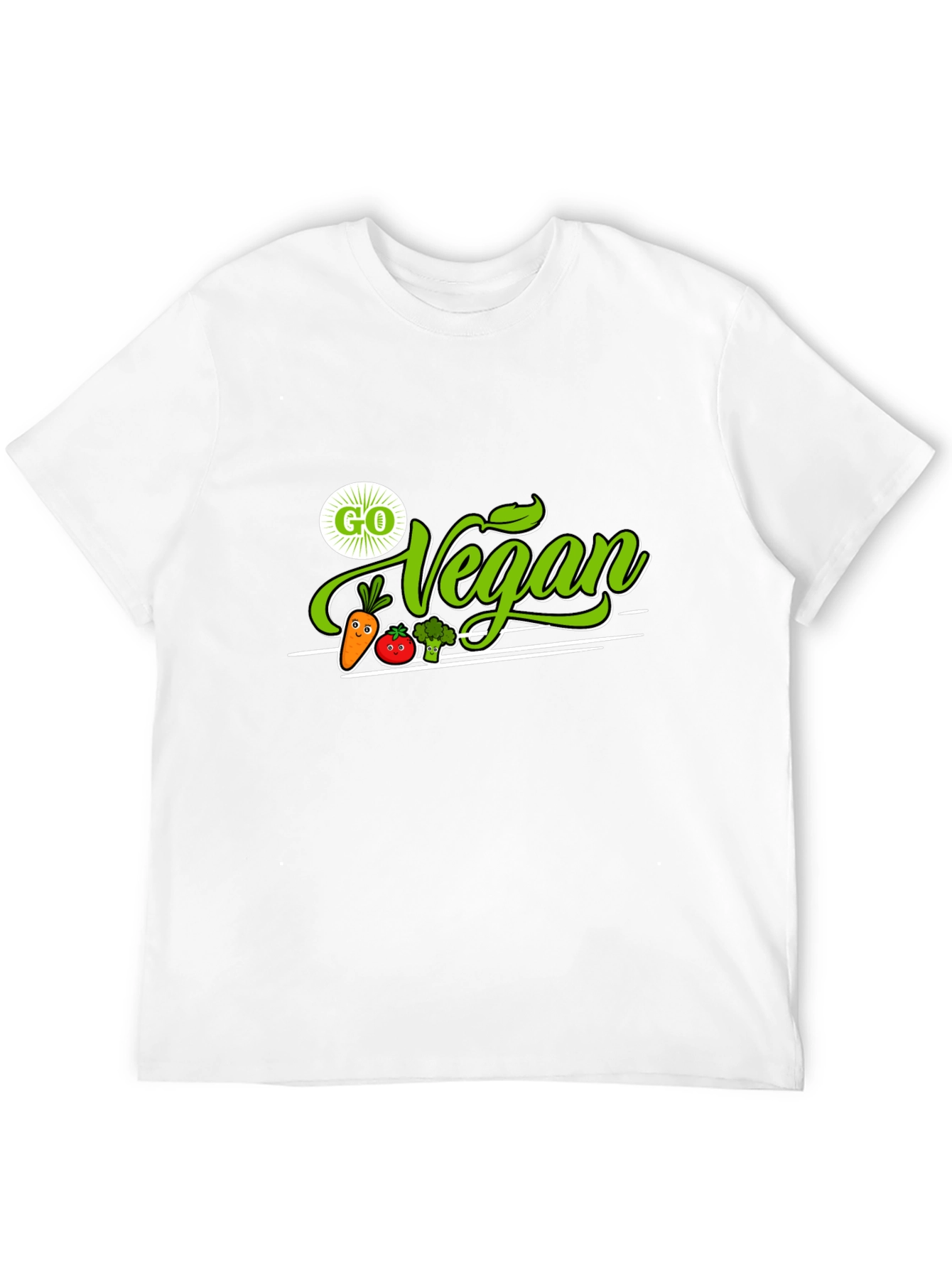 Go Vegan T-Shirt - Plant-Based Lifestyle Tee