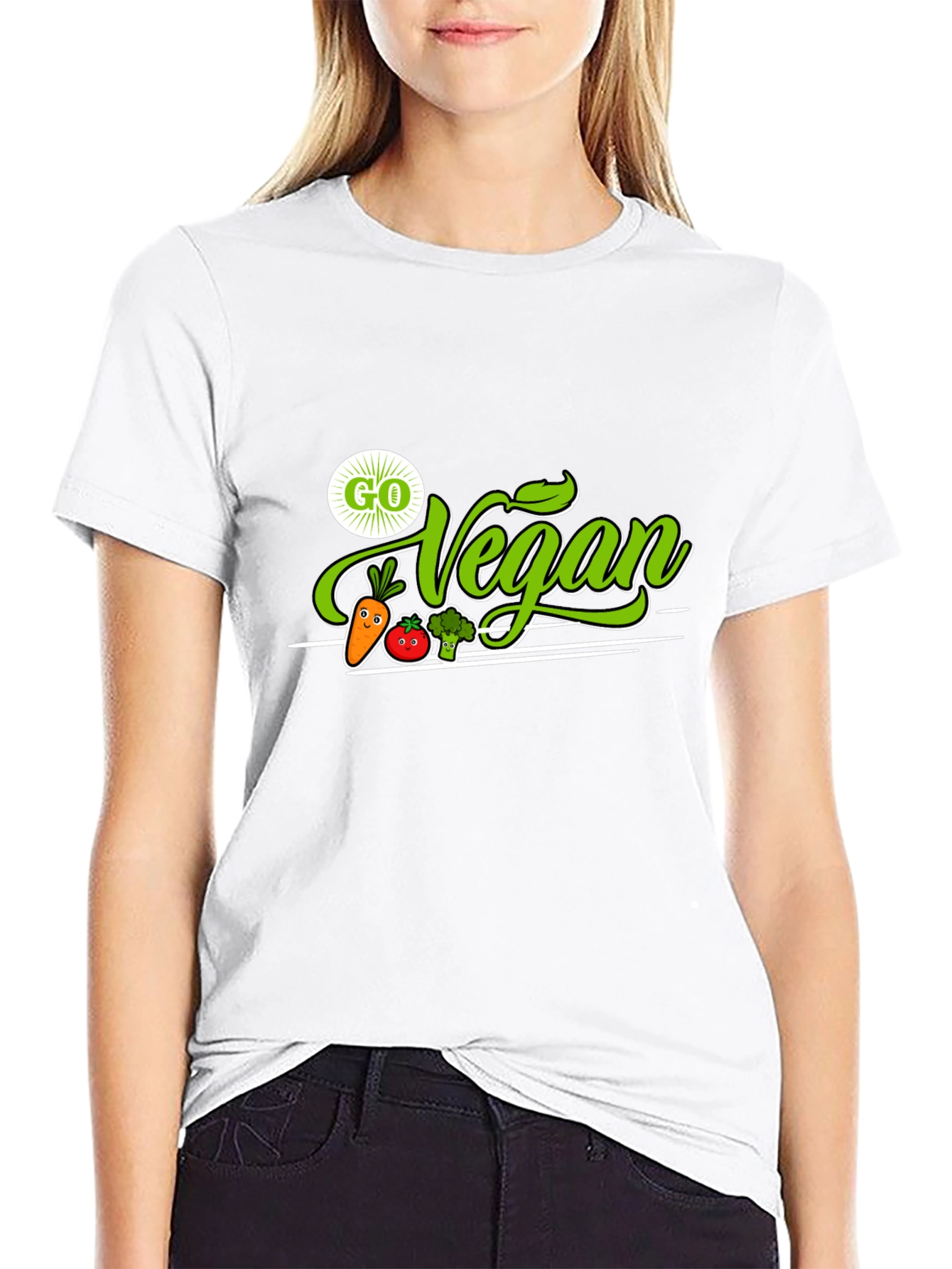 Go Vegan T-Shirt - Plant-Based Lifestyle Tee