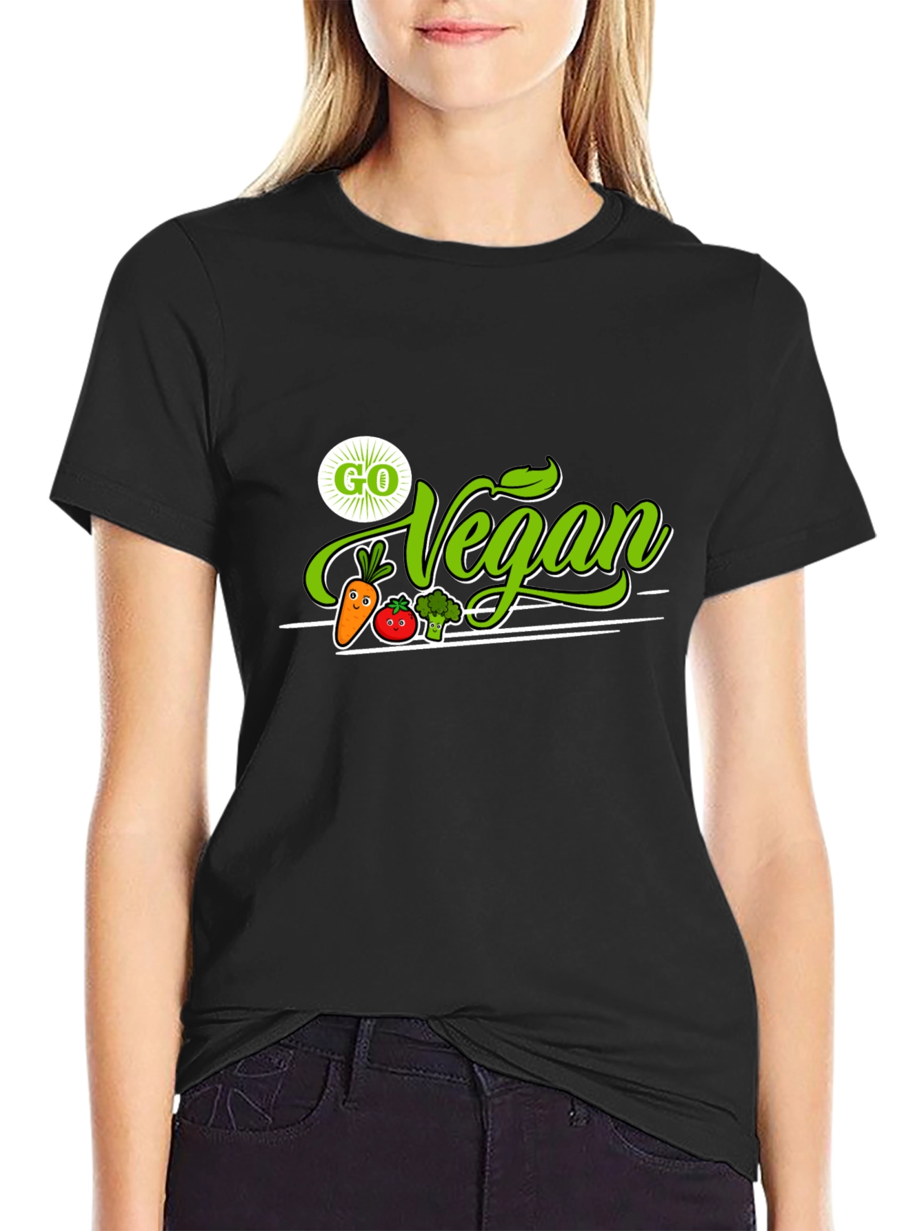 Go Vegan T-Shirt - Plant-Based Lifestyle Tee