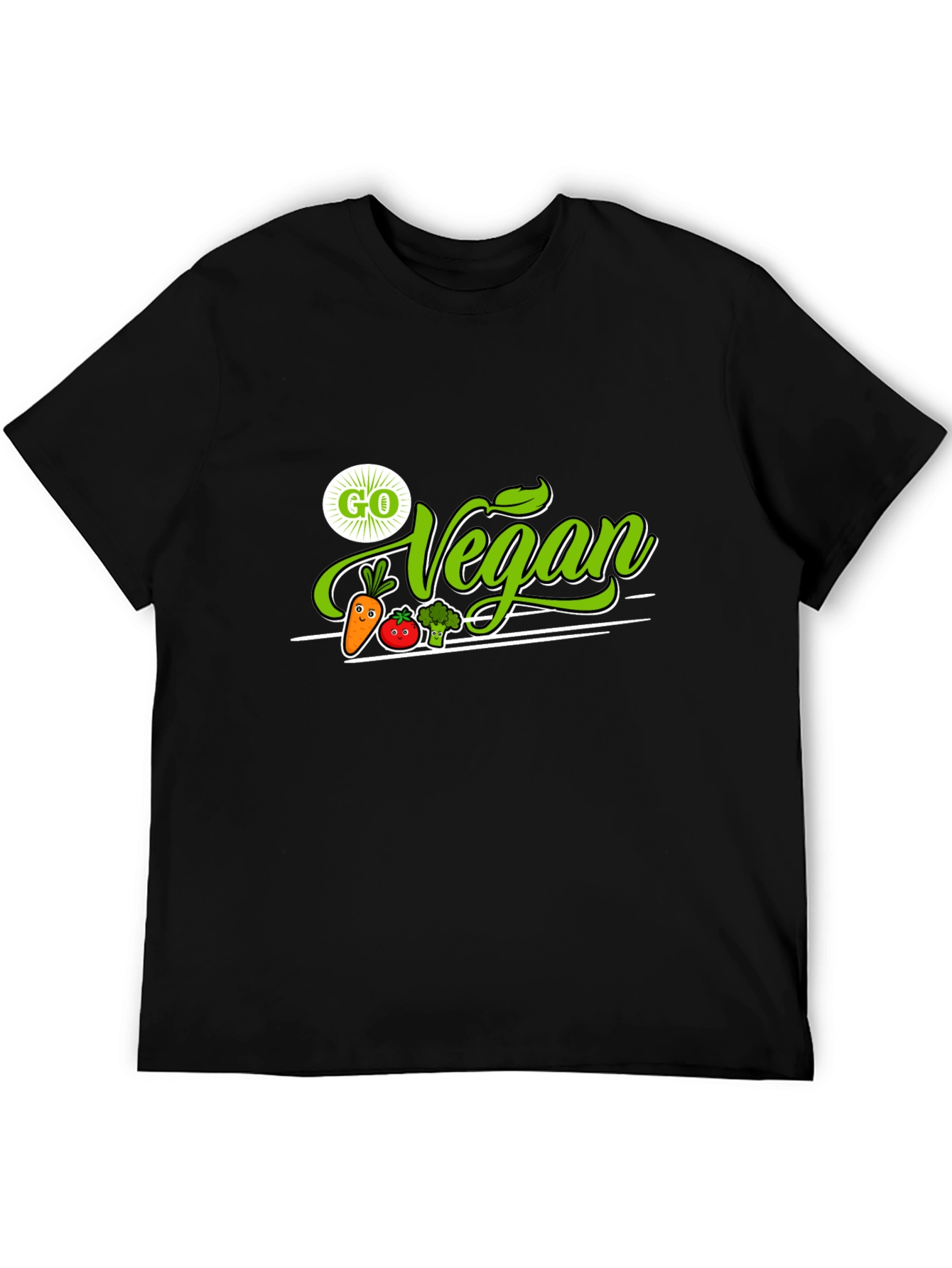 Go Vegan T-Shirt - Plant-Based Lifestyle Tee