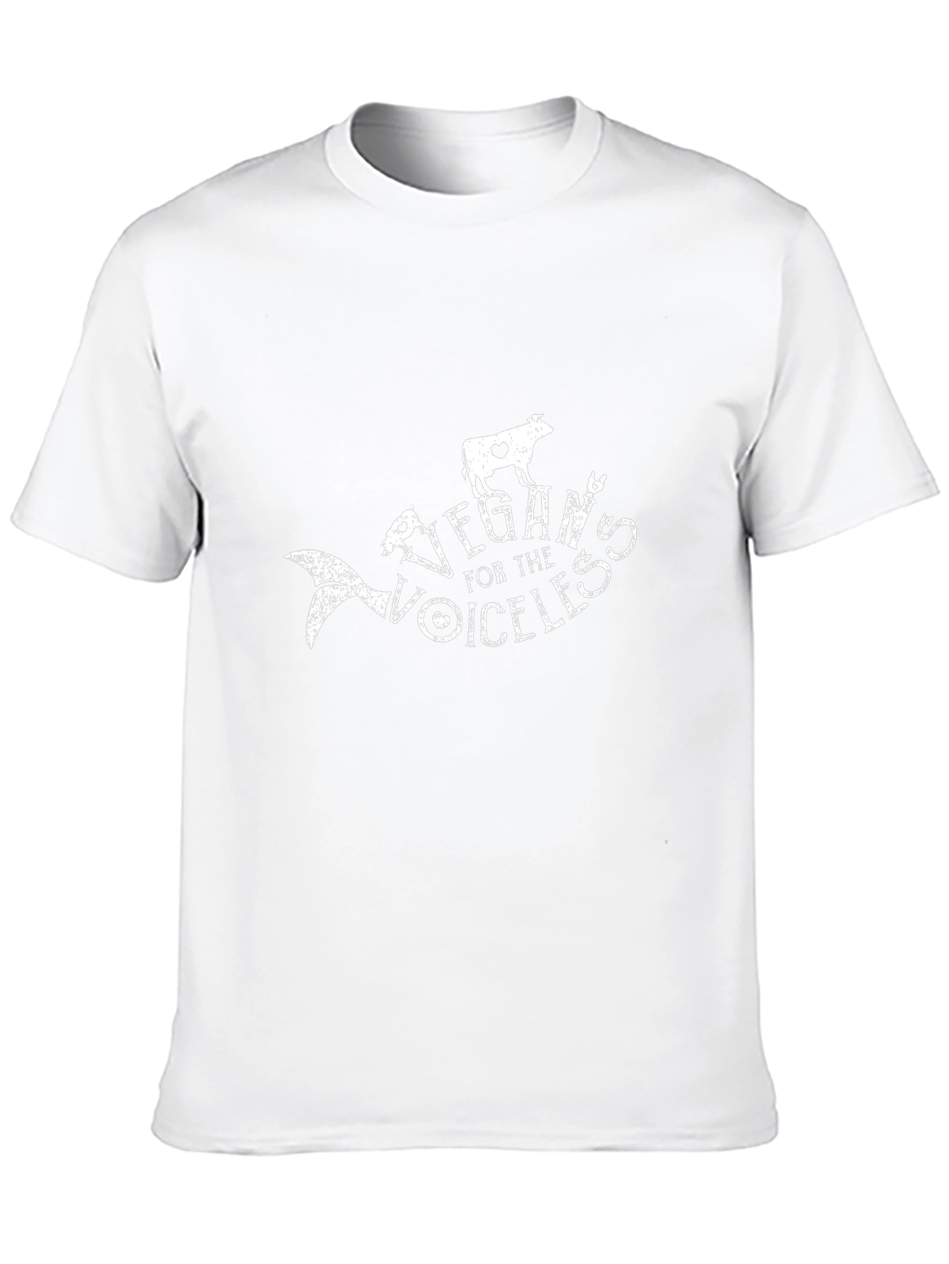 Vegan for the Voiceless Black T-Shirt