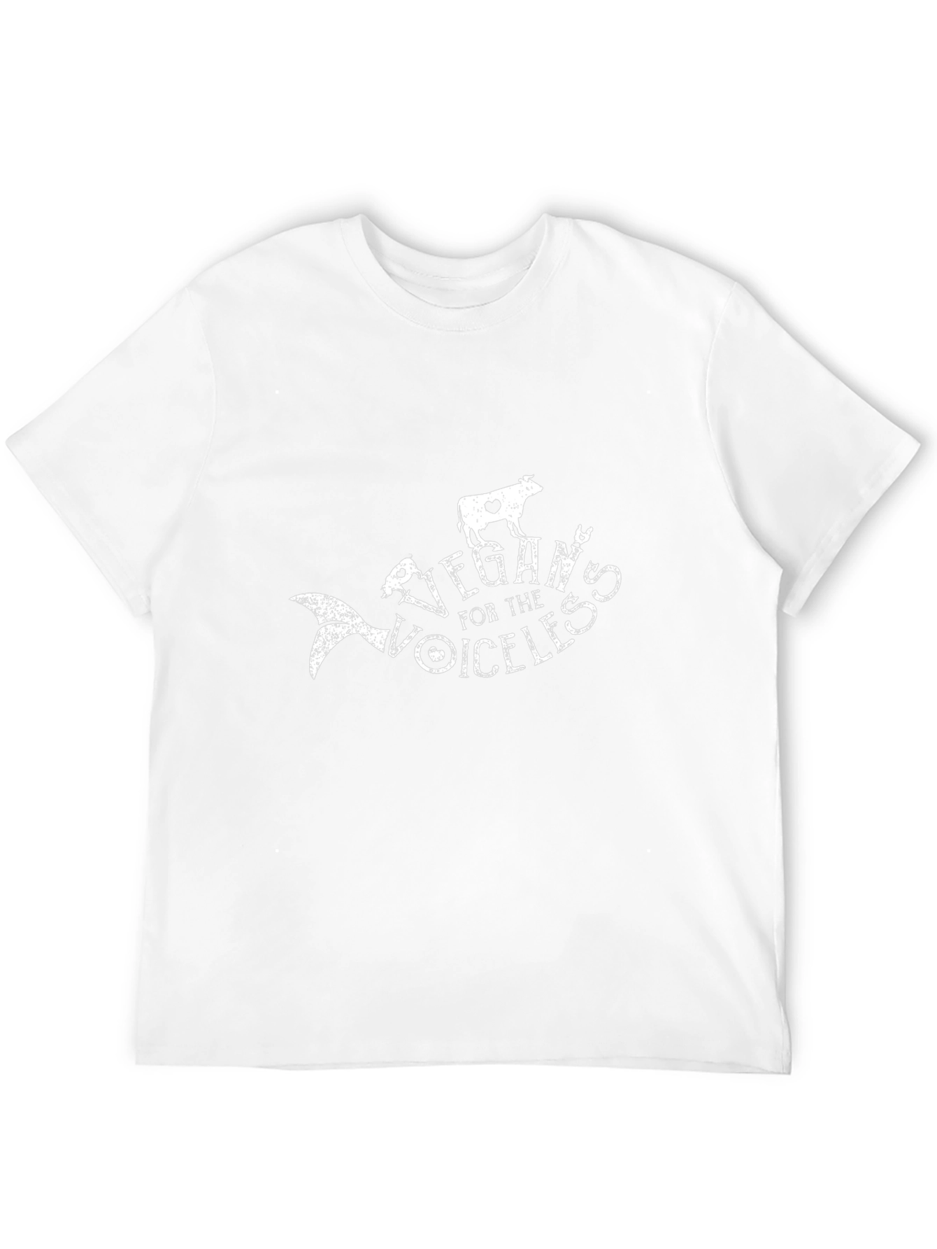 Vegan for the Voiceless Black T-Shirt