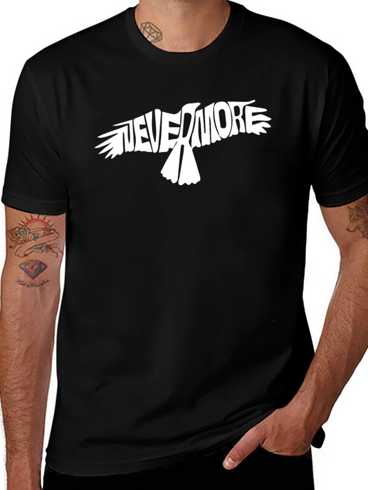 Nevermore Raven T-Shirt - Literary Inspired Graphic Tee