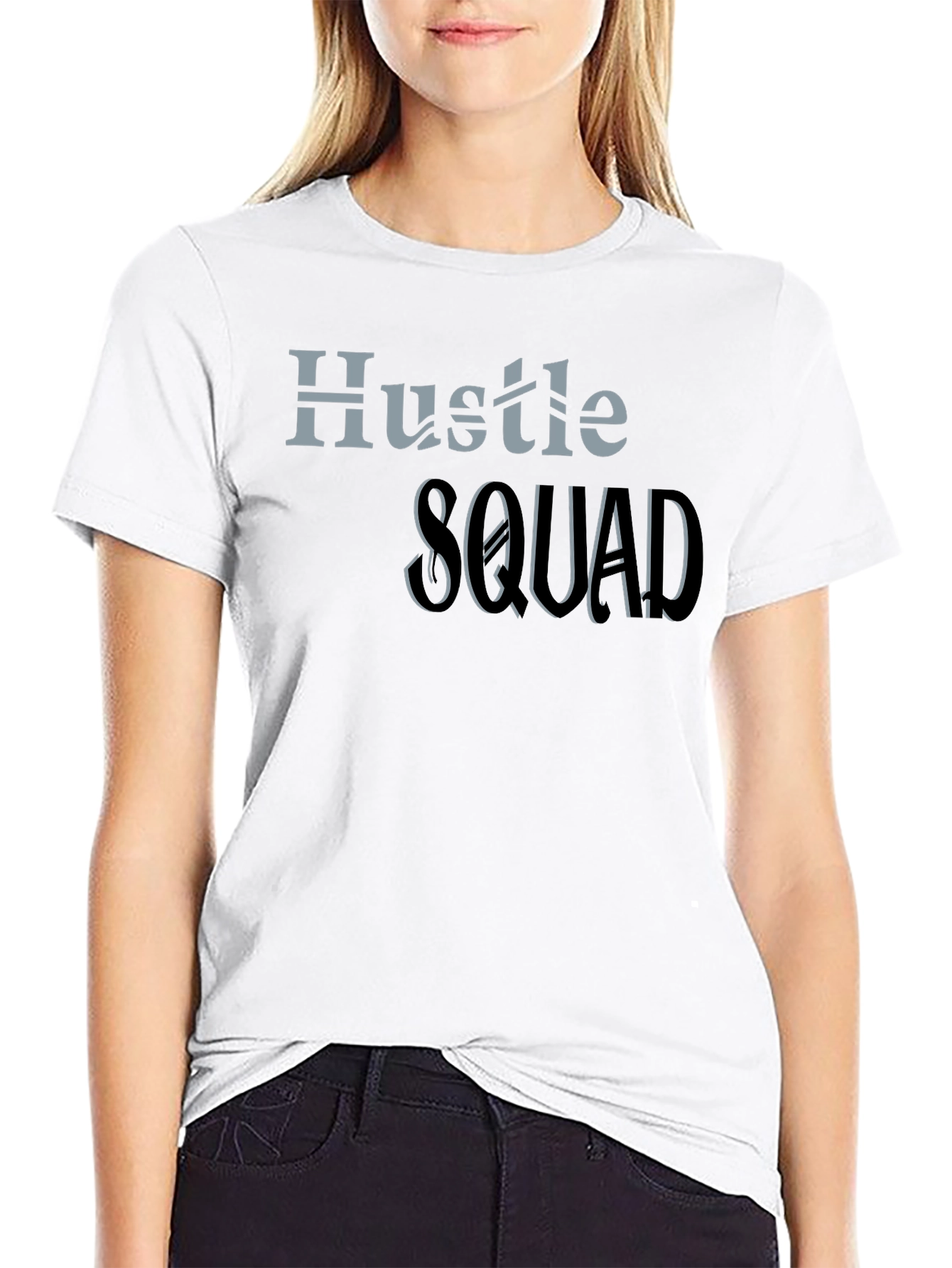 Hustle Squad Tee - Stylish Graphic T-Shirt