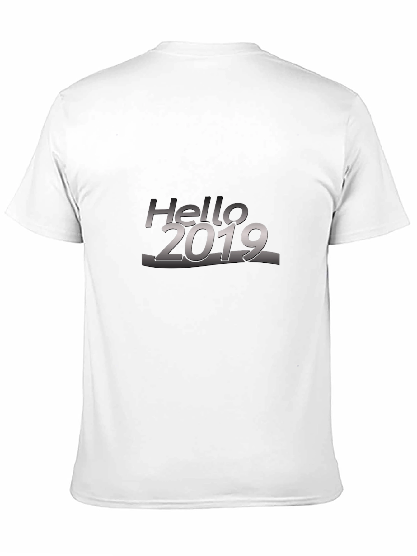 Hello 2019 Black T-Shirt