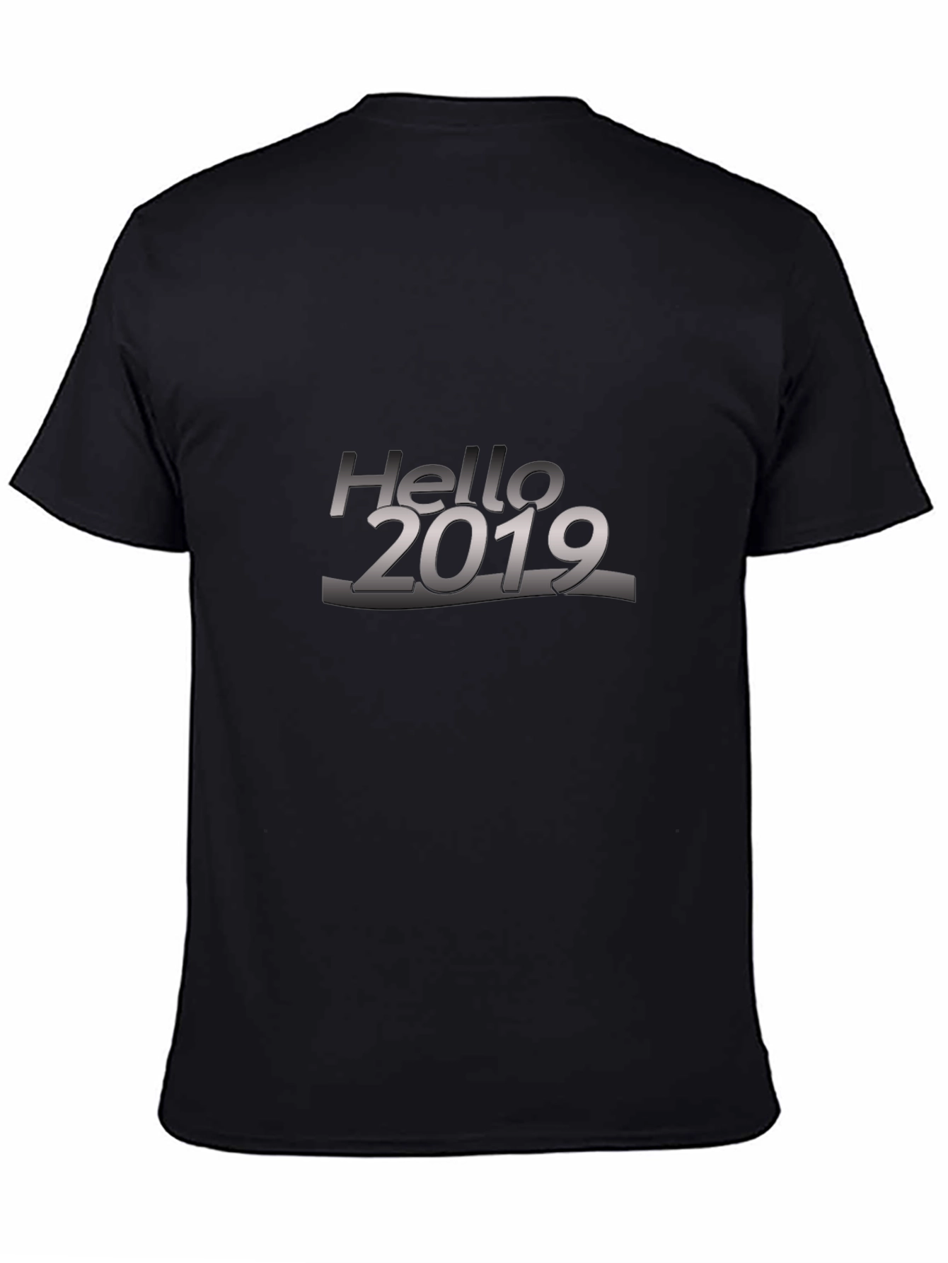Hello 2019 Black T-Shirt
