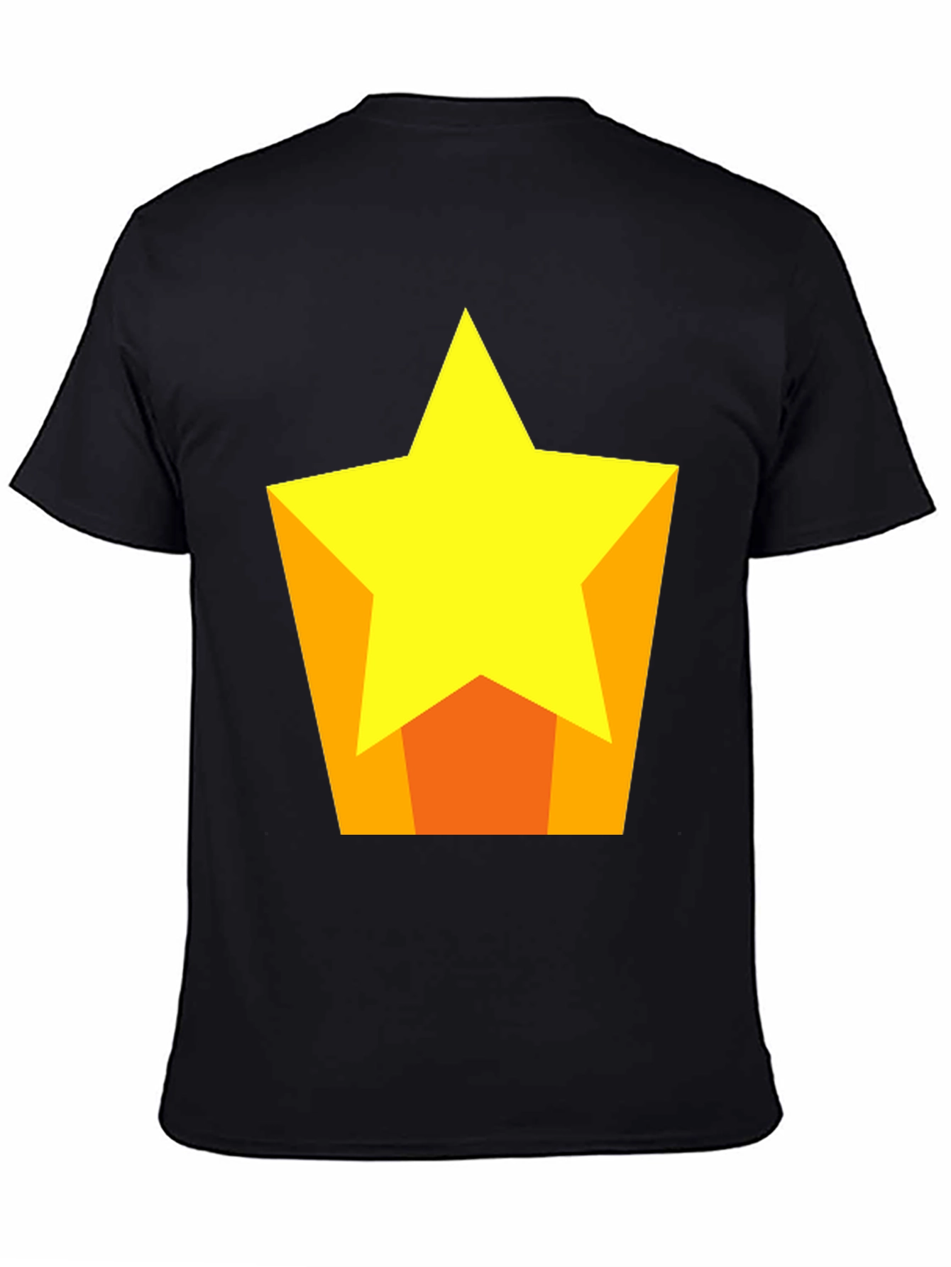 Star Graphic Black T-Shirt | Casual Comfort