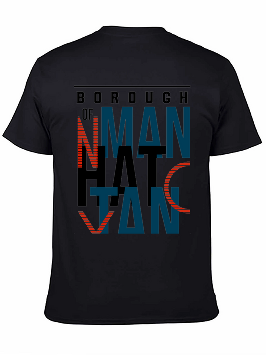 Borough of Manhattan Graphic Tee - Cool New York Shirt