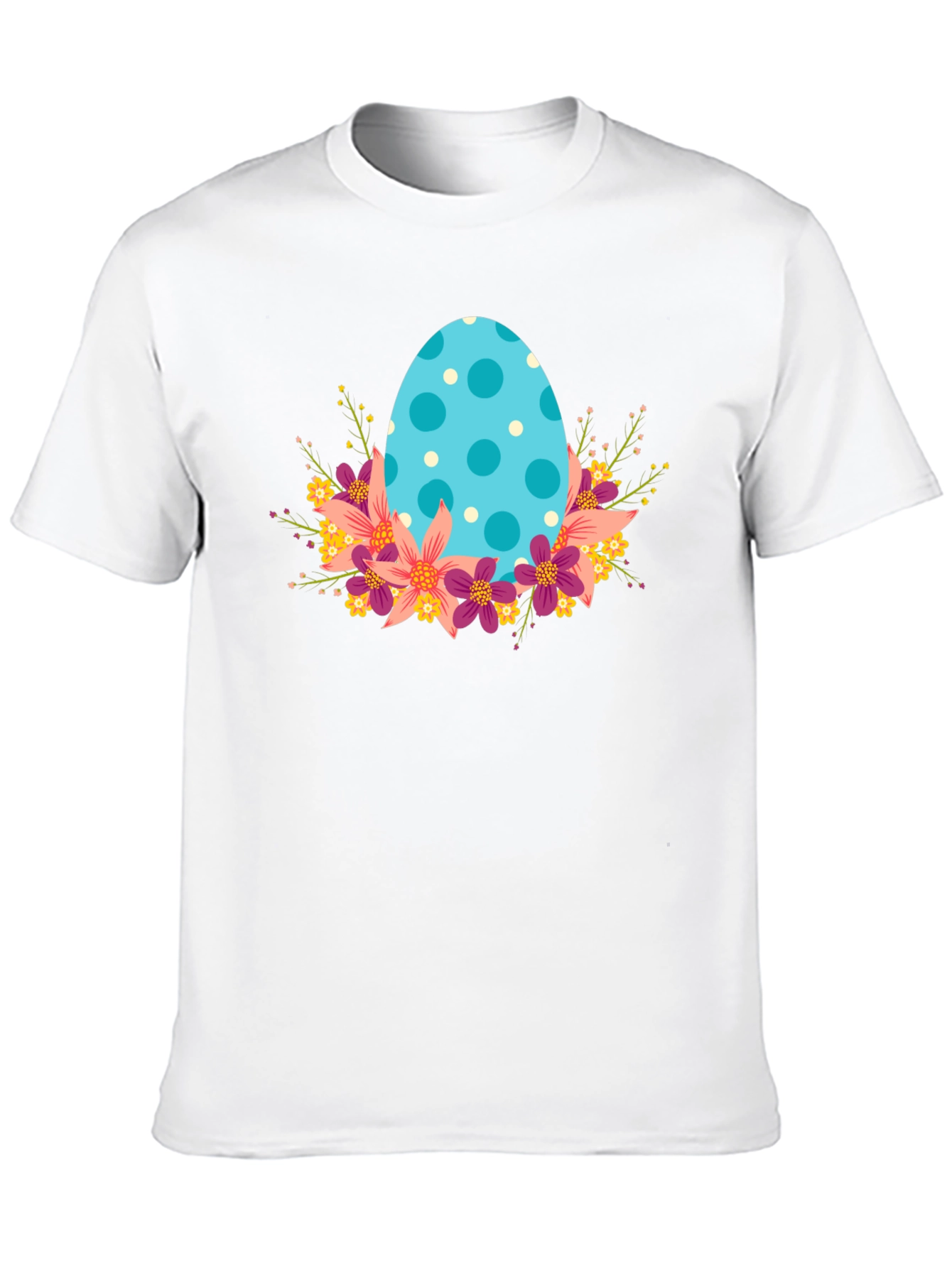 Easter Egg Floral T-Shirt