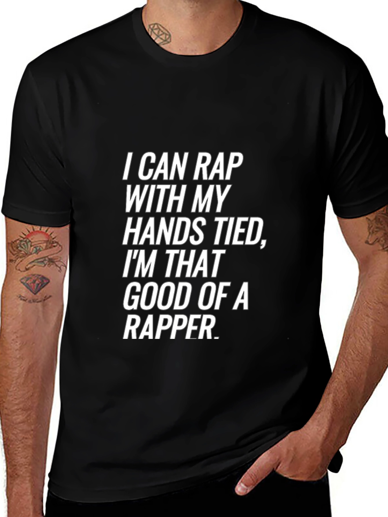 I Can Rap T-Shirt - Funny Hip Hop Tee