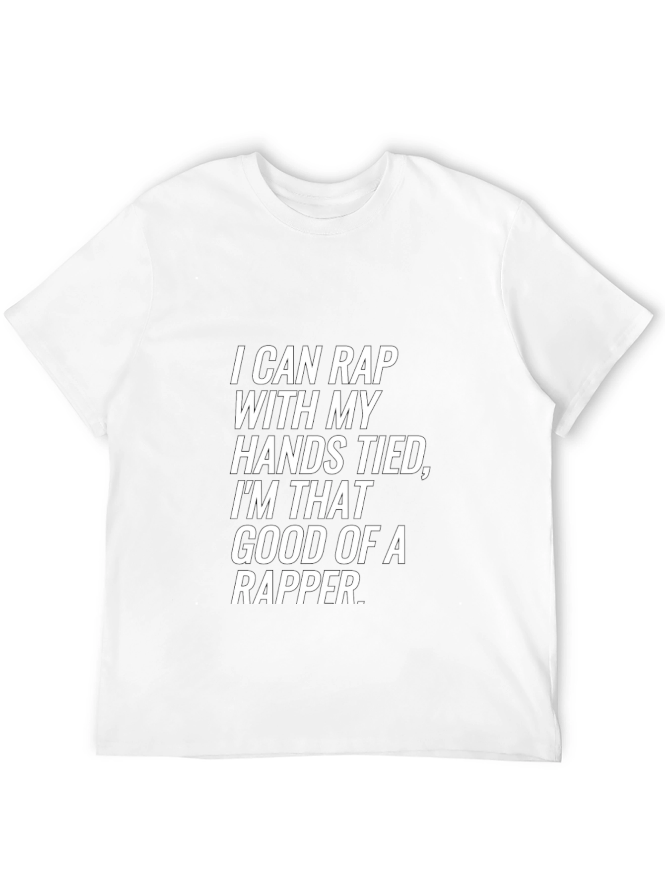 I Can Rap T-Shirt - Funny Hip Hop Tee