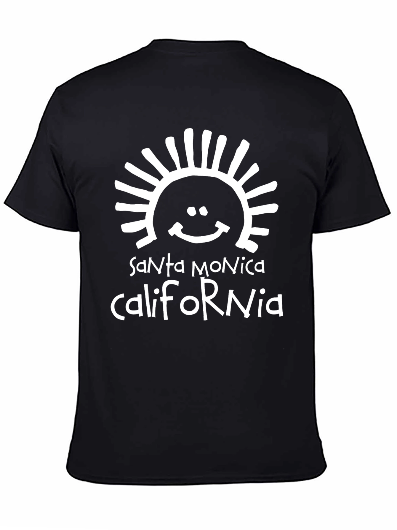 Santa Monica California Graphic T-Shirt