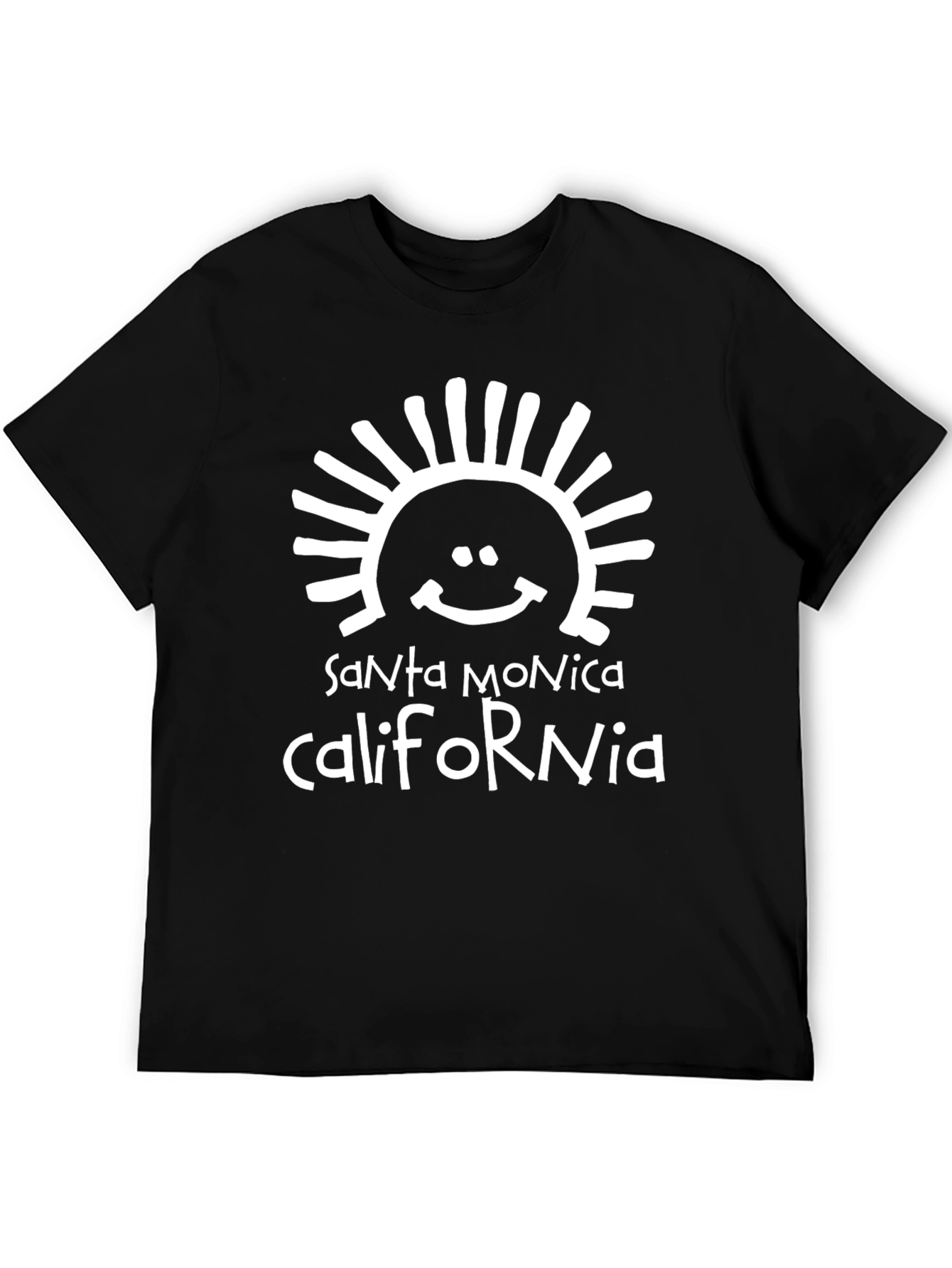 Santa Monica California Graphic T-Shirt