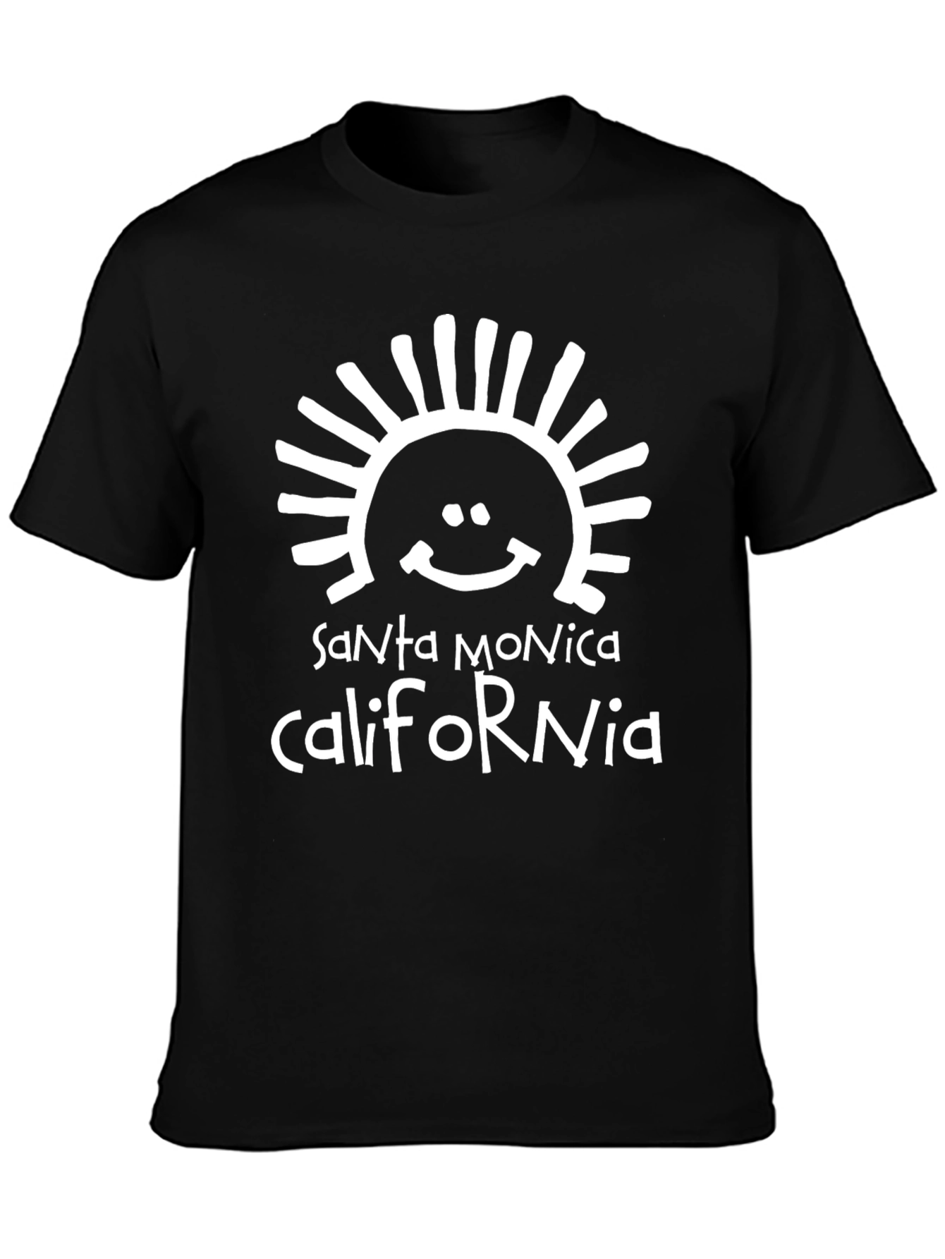 Santa Monica California Graphic T-Shirt