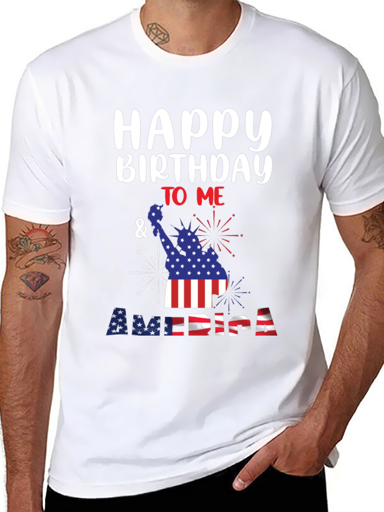 Happy Birthday America T-Shirt 4th of July