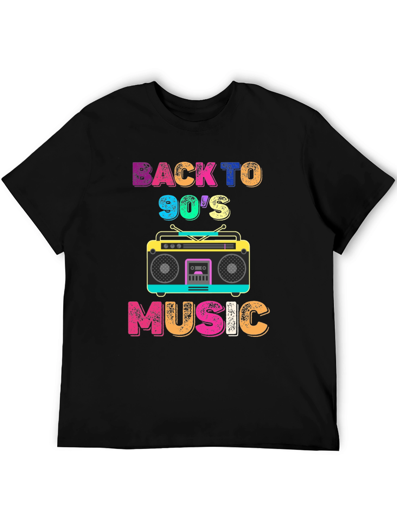 Back to 90s Music T-Shirt Retro Style