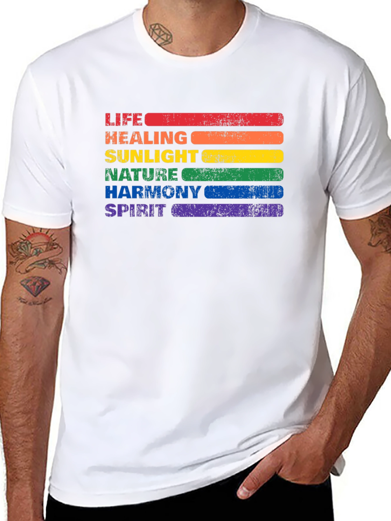 LGBT Pride Life Healing T-Shirt
