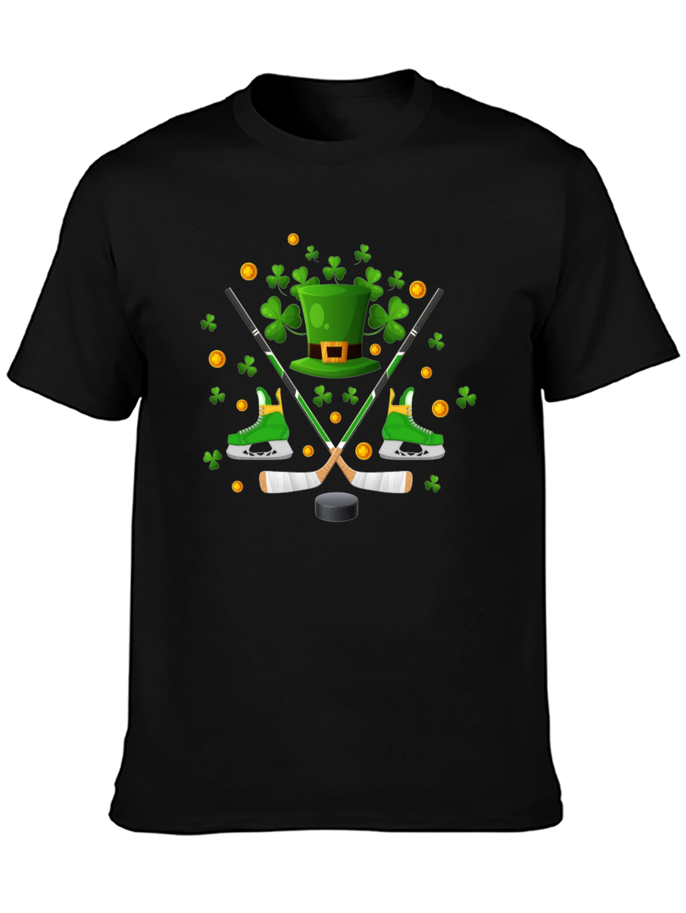 St. Patricks Day Hockey T-Shirt
