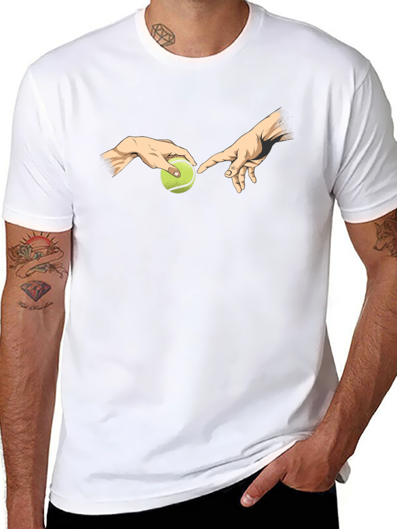 Creation of Tennis T-Shirt