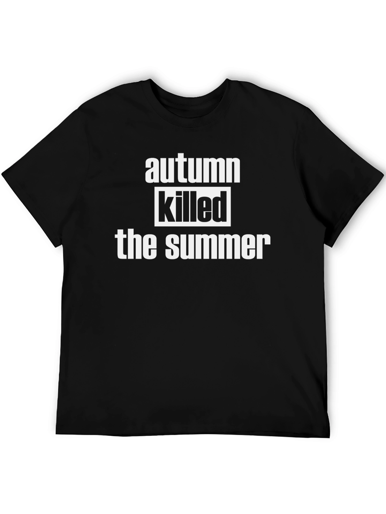 Autumn Killed the Summer Graphic T-Shirt