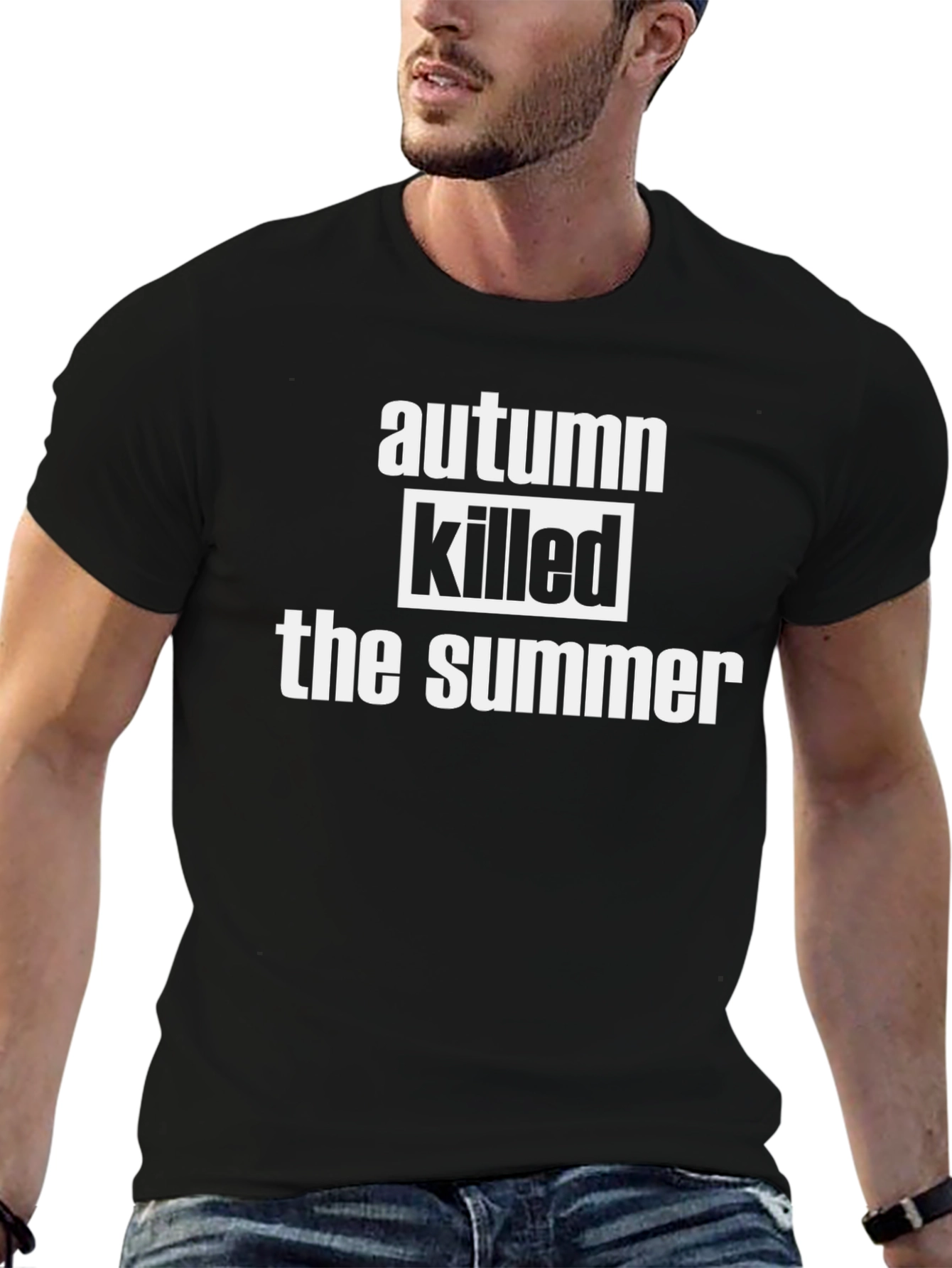 Autumn Killed the Summer Graphic T-Shirt