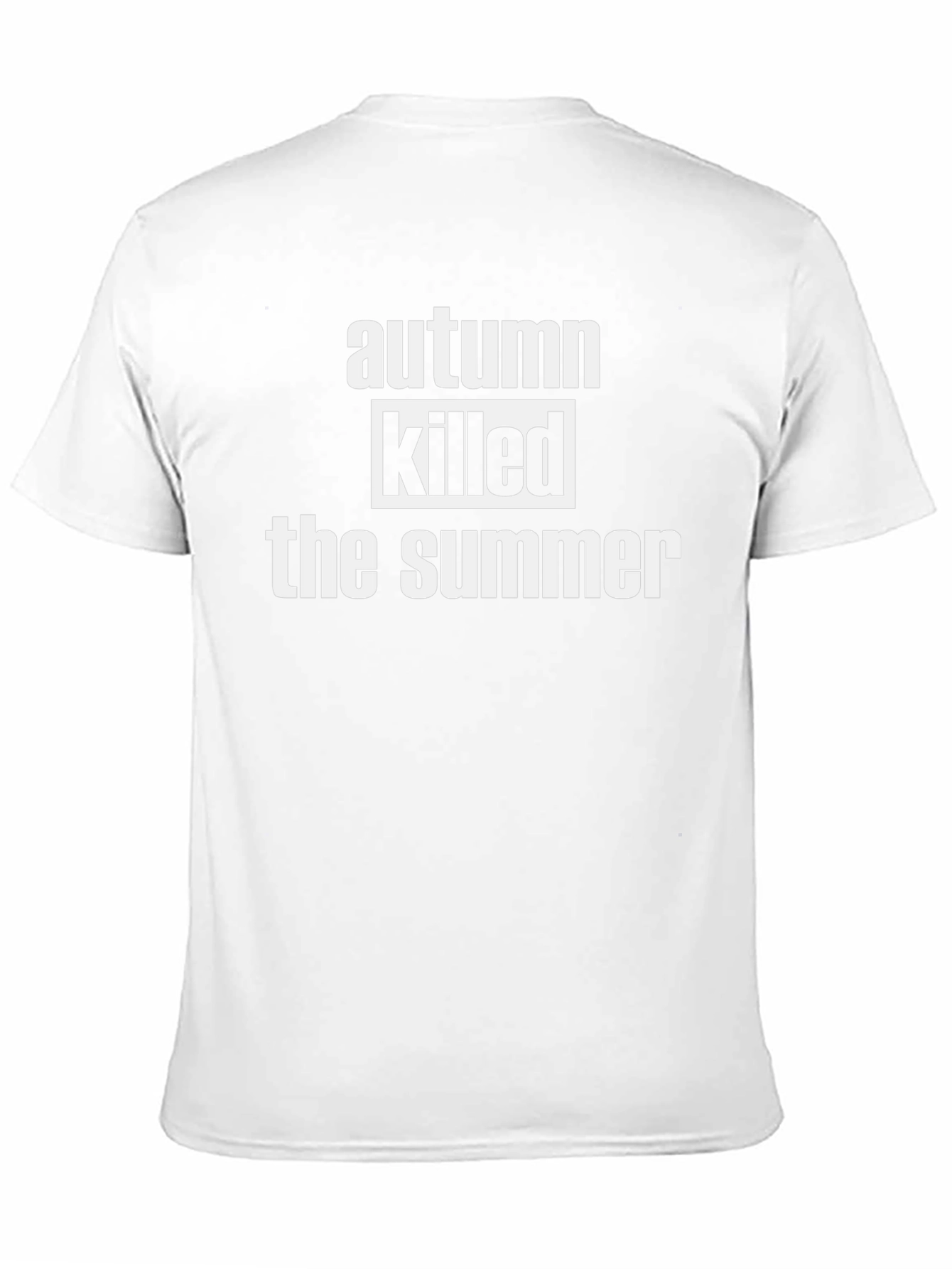 Autumn Killed the Summer Graphic T-Shirt