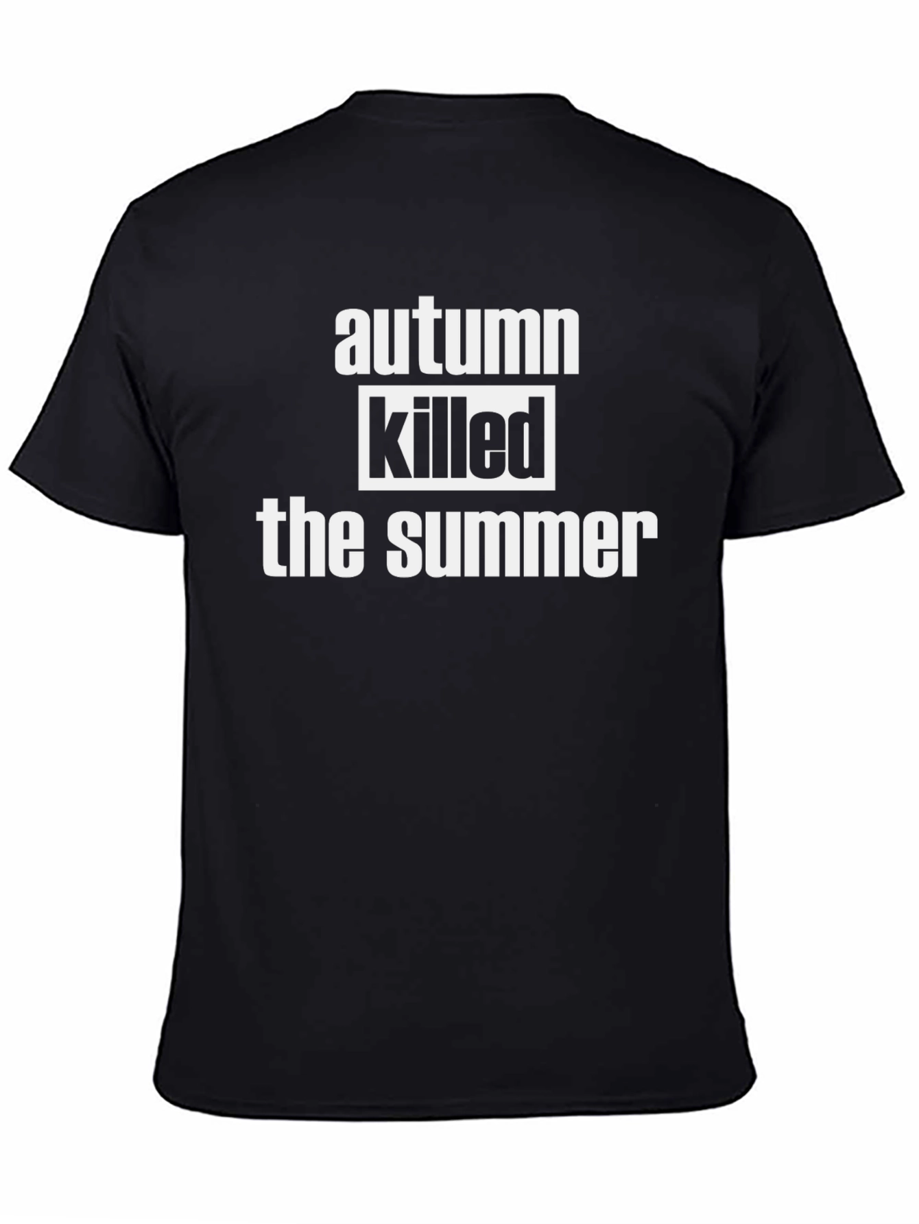 Autumn Killed the Summer Graphic T-Shirt