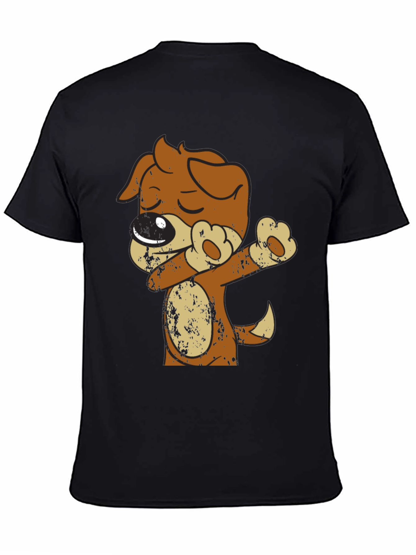 Dabbing Dog T-Shirt - Mens Graphic Tee