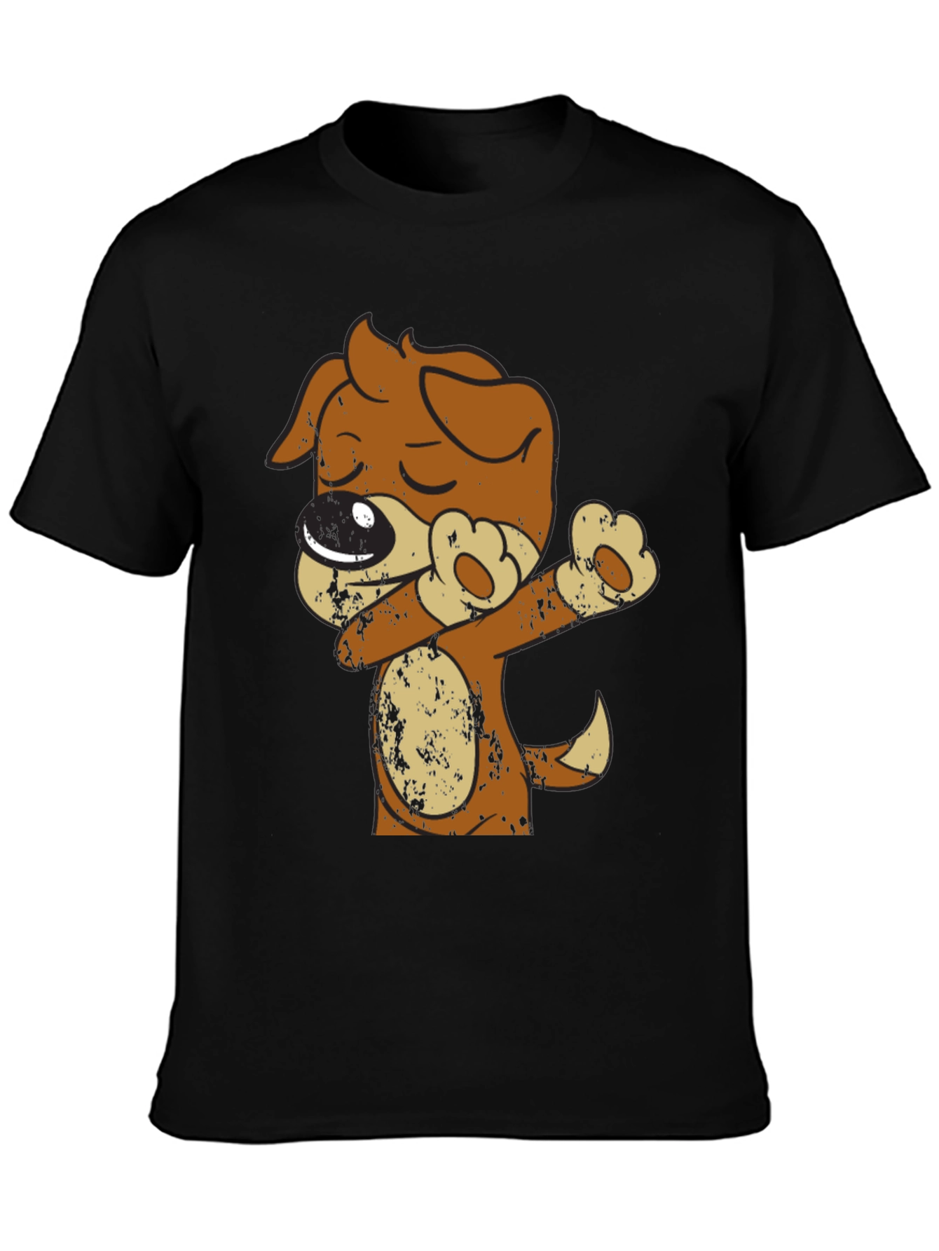 Dabbing Dog T-Shirt - Mens Graphic Tee