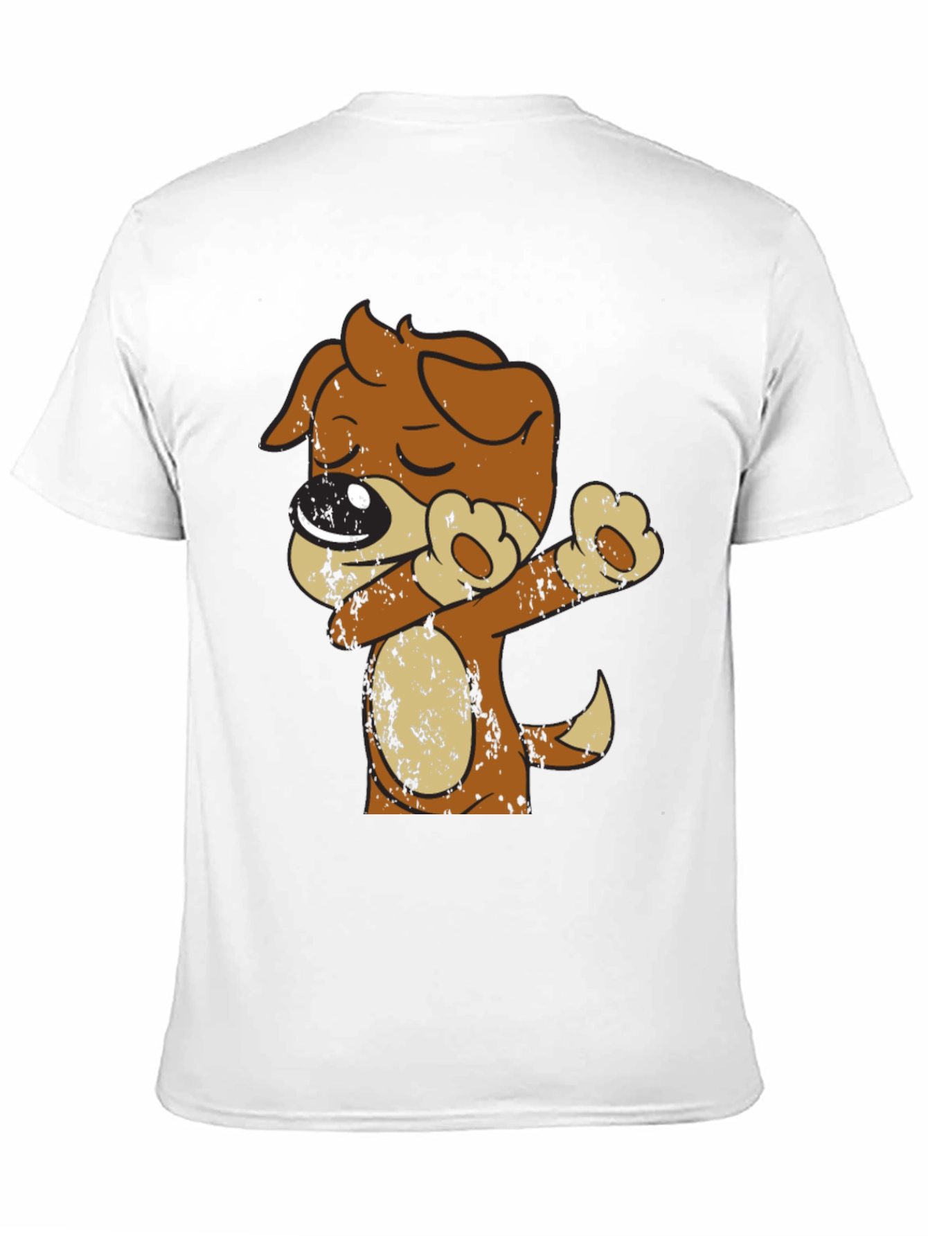 Dabbing Dog T-Shirt - Mens Graphic Tee